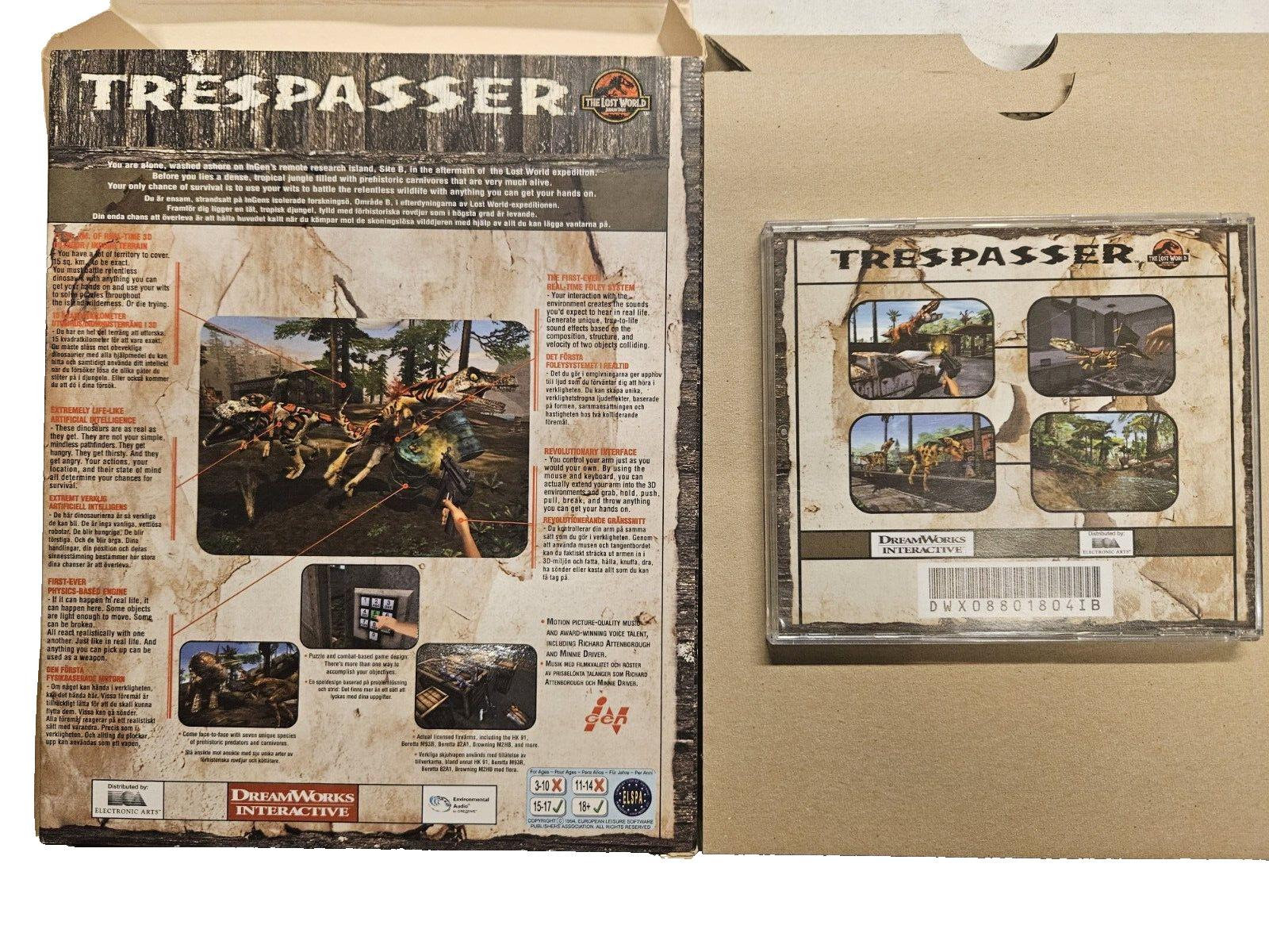 Trespasser PC big box (PC 1998)