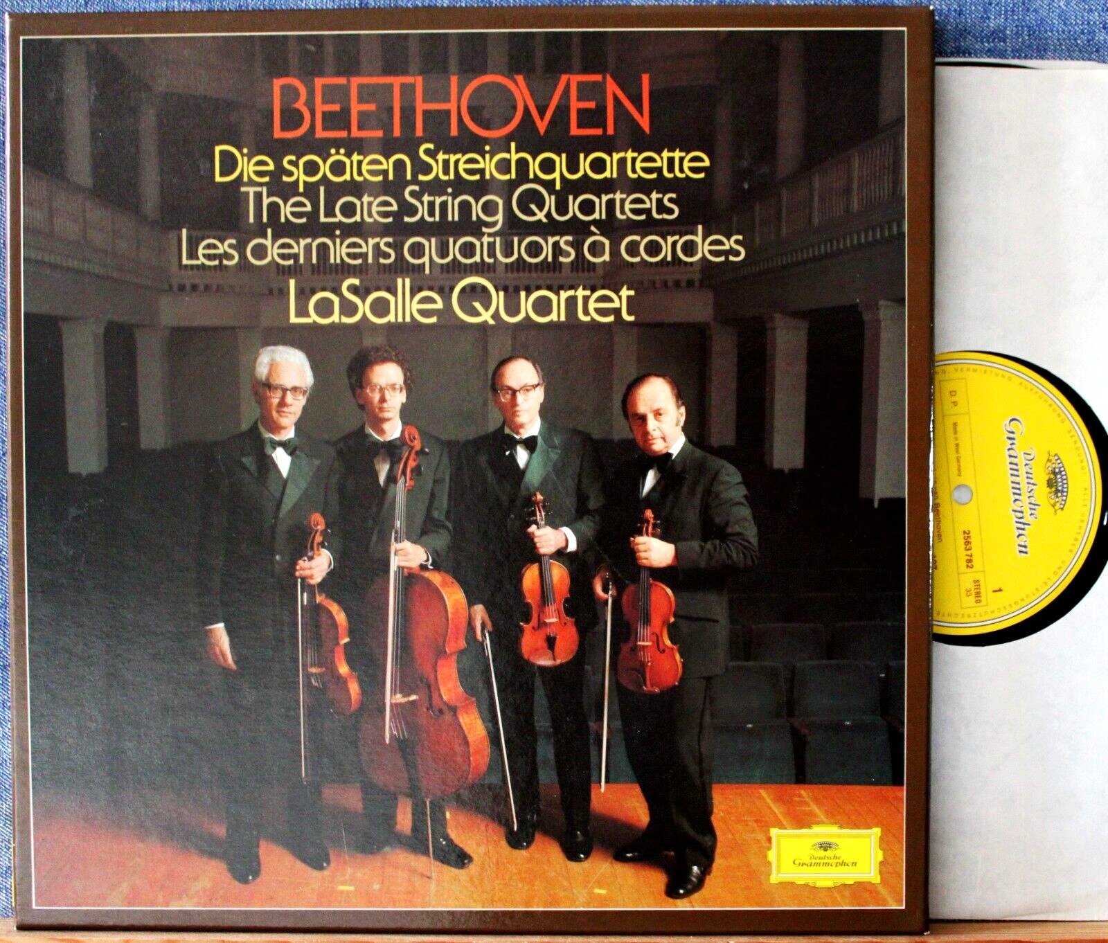 LaSalle SQ Beethoven (Late quartets) DGG 2711 018 Box (4) NM