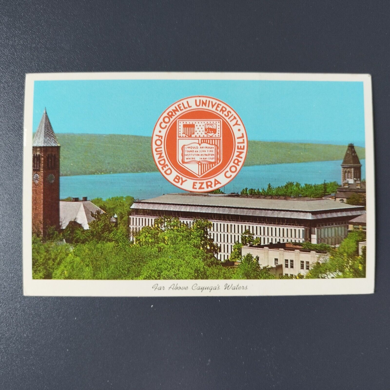 NY Cornell University Ithacain the Finger Lakes"Far Above Cayuga's Waters"