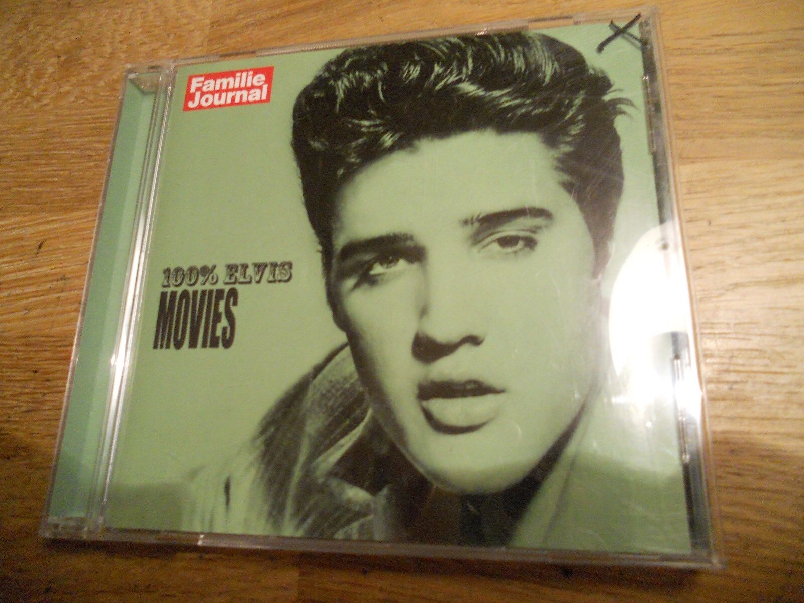 ELVIS PRESLEY 100 % MOVIES 2005 RARE 24 TRACKS CD ALBUM RCA SONY MUSIC DENMARK**