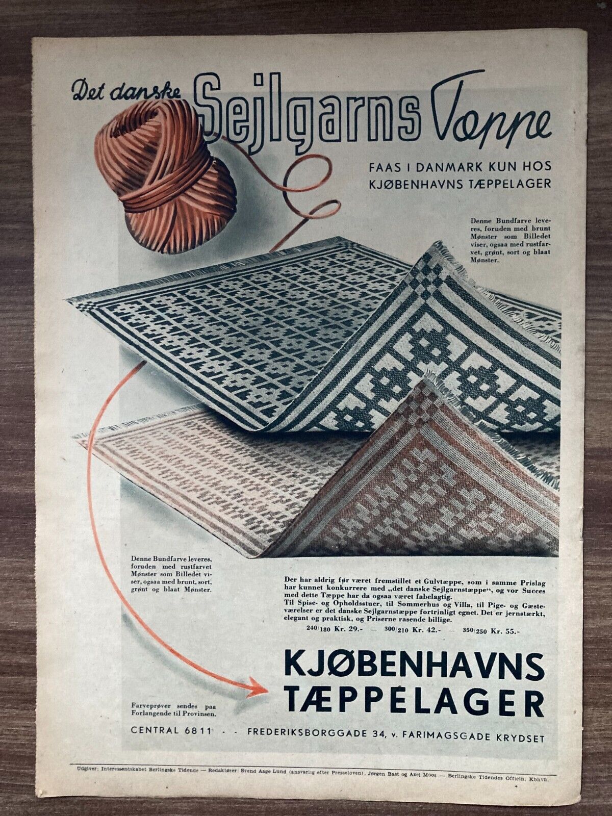 Ruhije Myzeyen Maxhide Zogu Albania Danish Magazine 1938 "Berlingske IT"