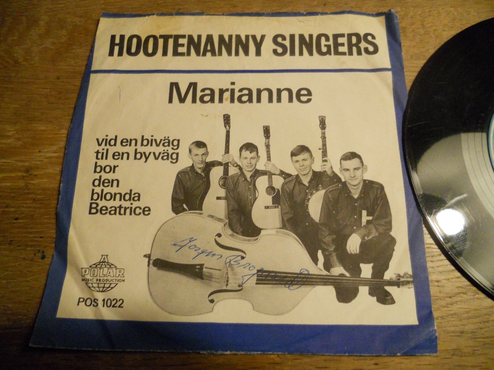 HOOTENANNY SINGERS "MARIANNE" POLAR MUSIC SWEDEN BJÖRN ULVEAUS BEFORE ABBA RARE*