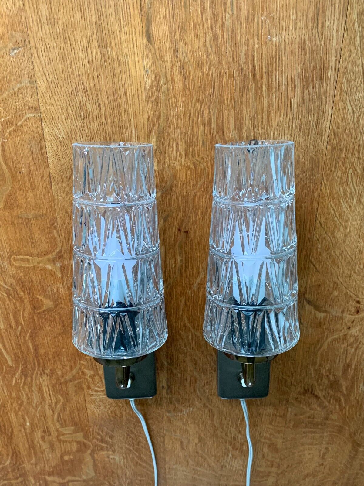 Set of Vintage Modern Wall Lamp Sconces by Astoria | 1960s Danish Design