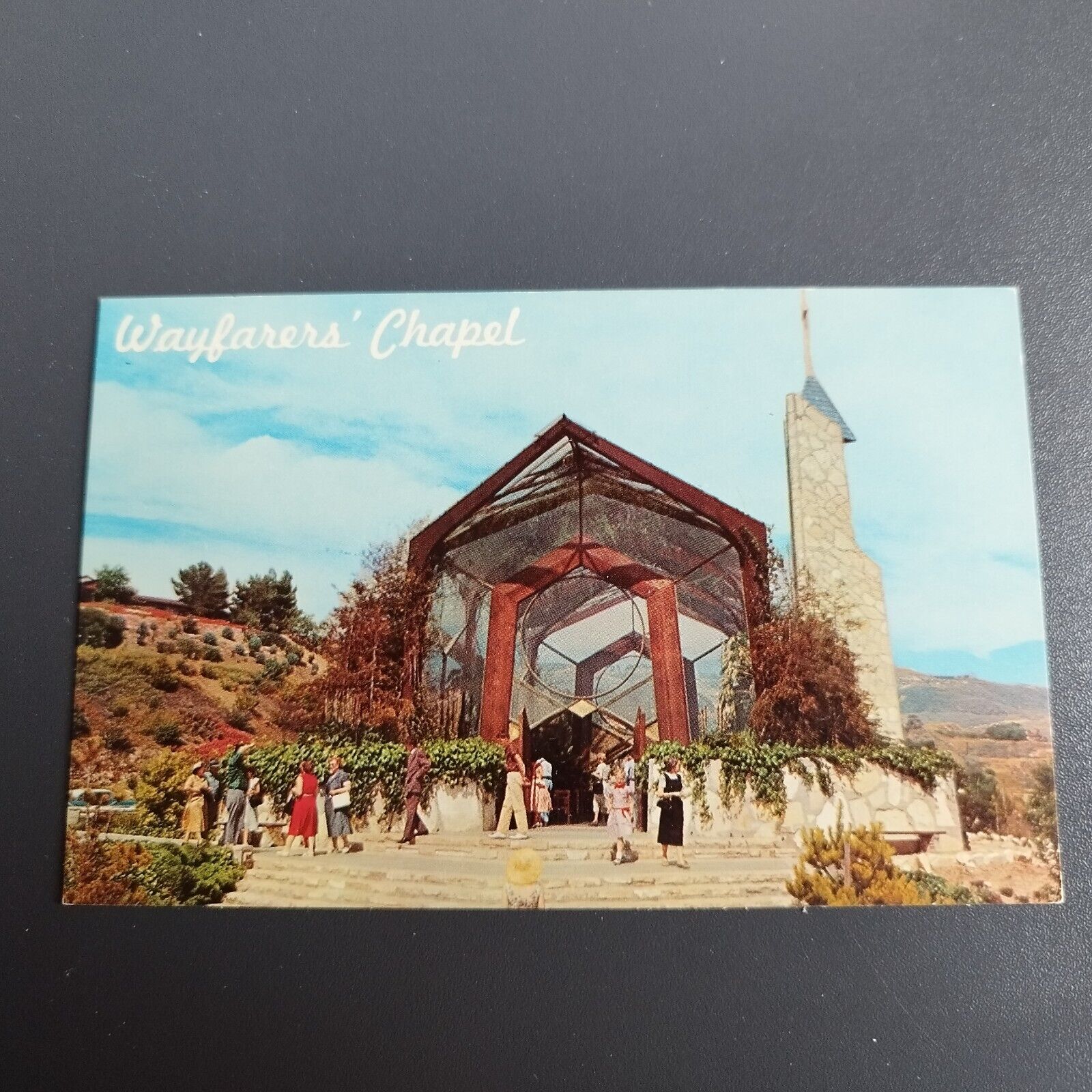 California Wayfarers' Chapel Portuguese Bend- 1950s Unposted