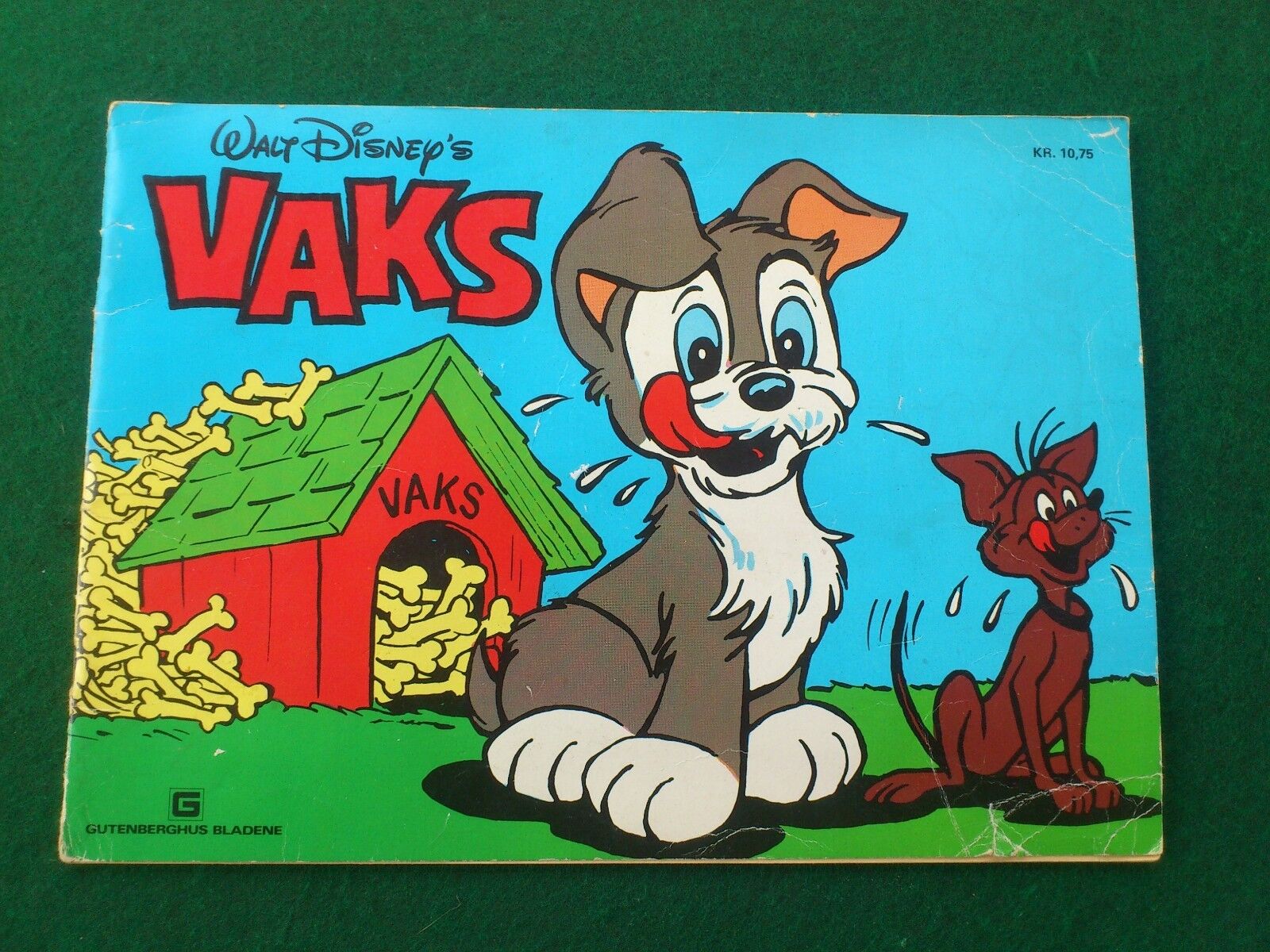 Danish comic book"Vaks" by Walt Disney1979Gutenberghus