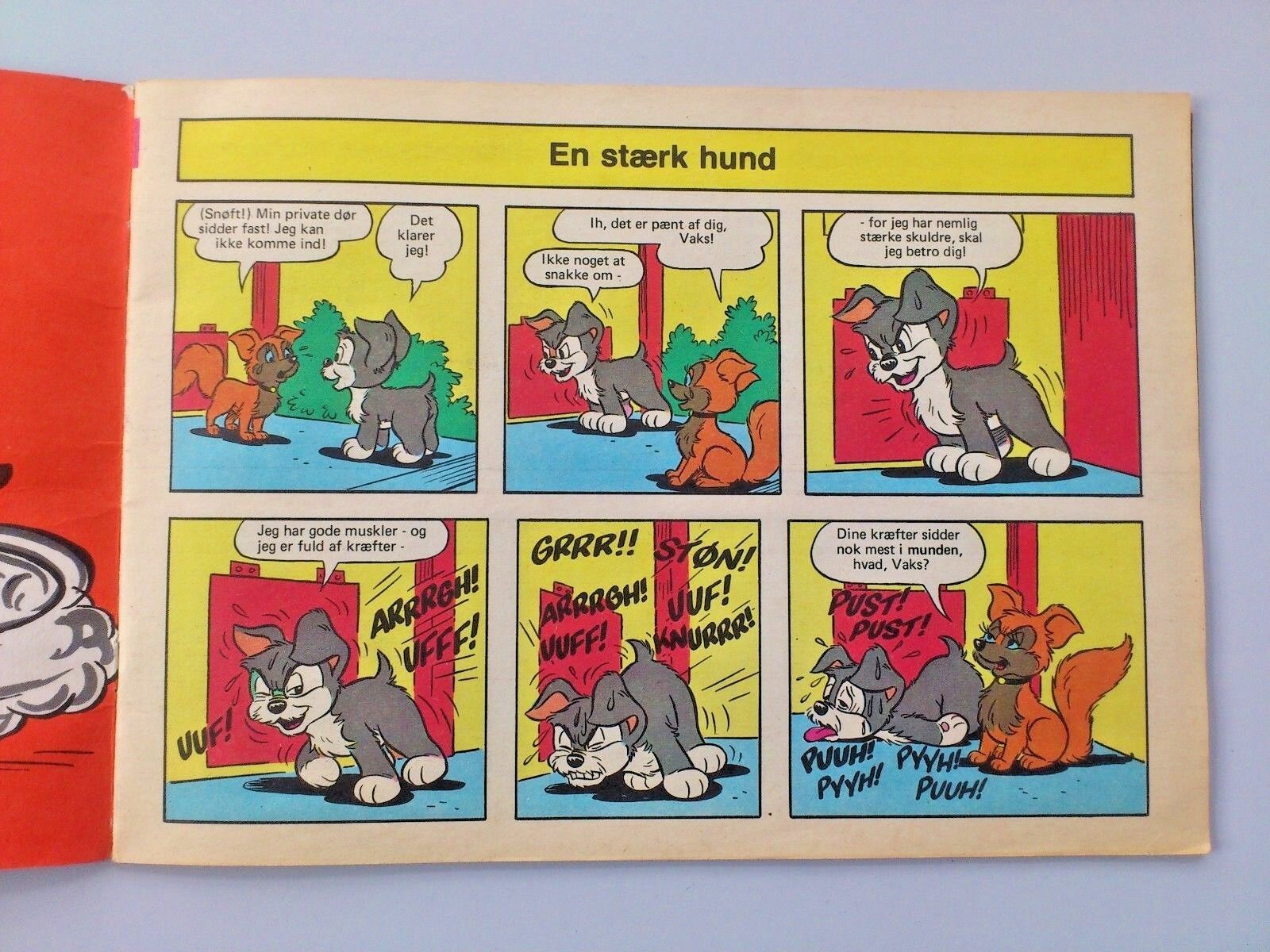 Danish comic book"Vaks" by Walt Disney1979Gutenberghus