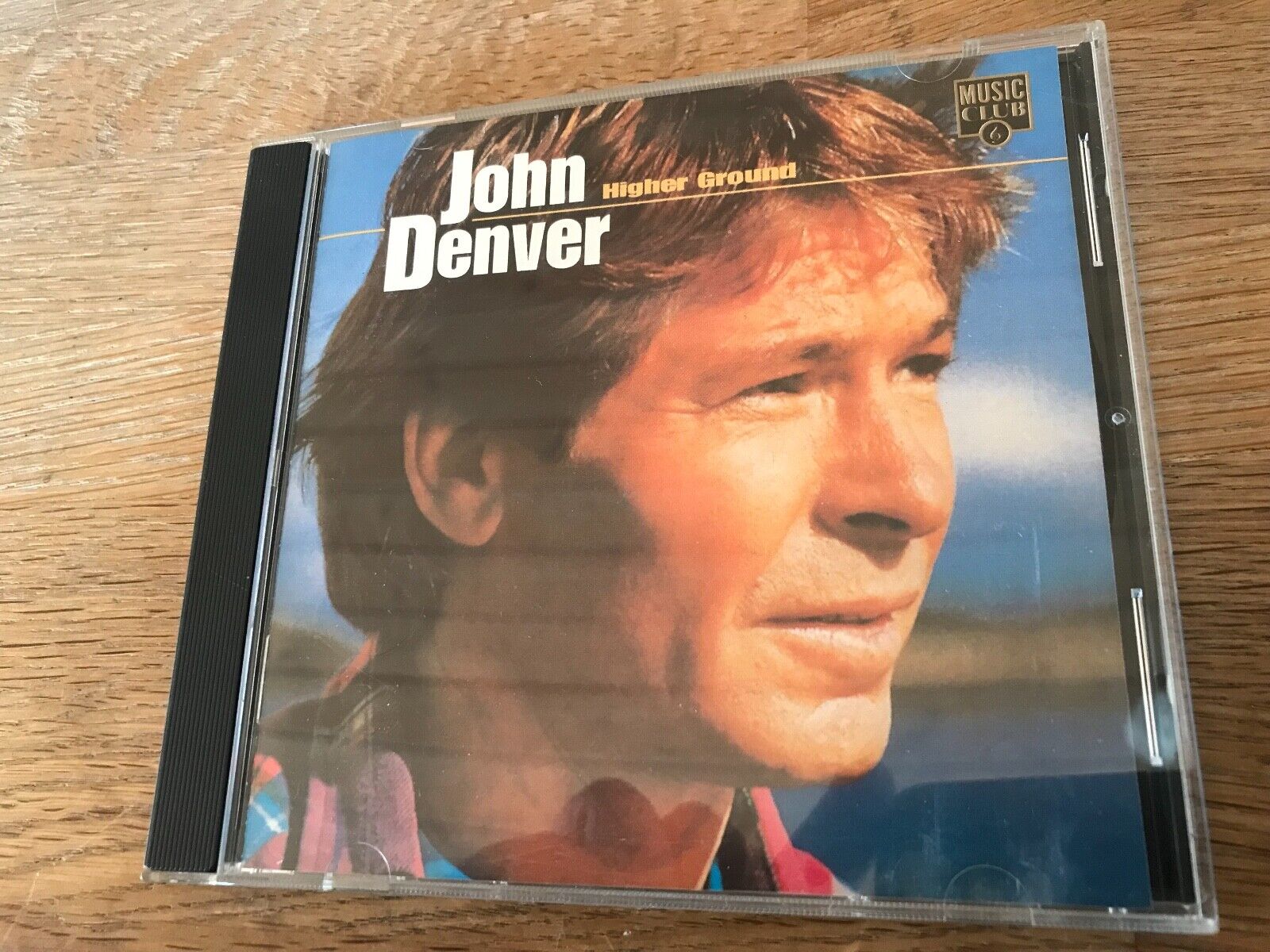 JOHN DENVER "HIGHER GROUND" 12 TRACKS CD ALBUM MUSIC CLUB RECORDS 1990 UK / EEC*