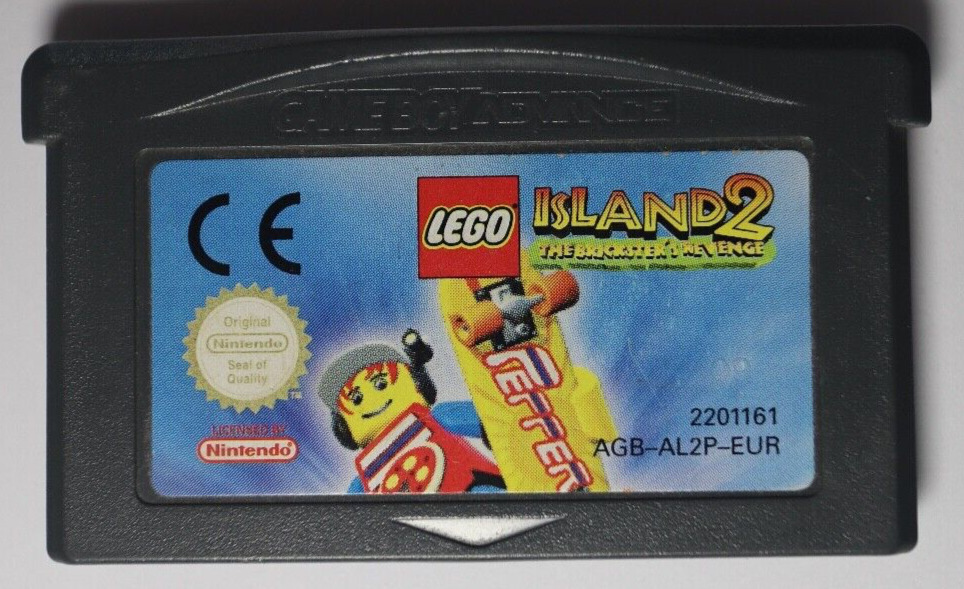 LEGO Island 2: The Brickster's Revenge Nintendo Game Boy Advance Cartridge