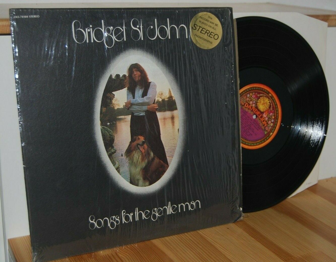 BRIDGET ST JOHN Songs For The Gentle Man LP Elektra Dandelion