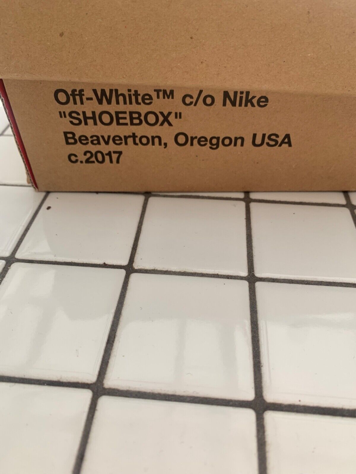 Size 4 - Nike Air Presto x Off-White Low Black