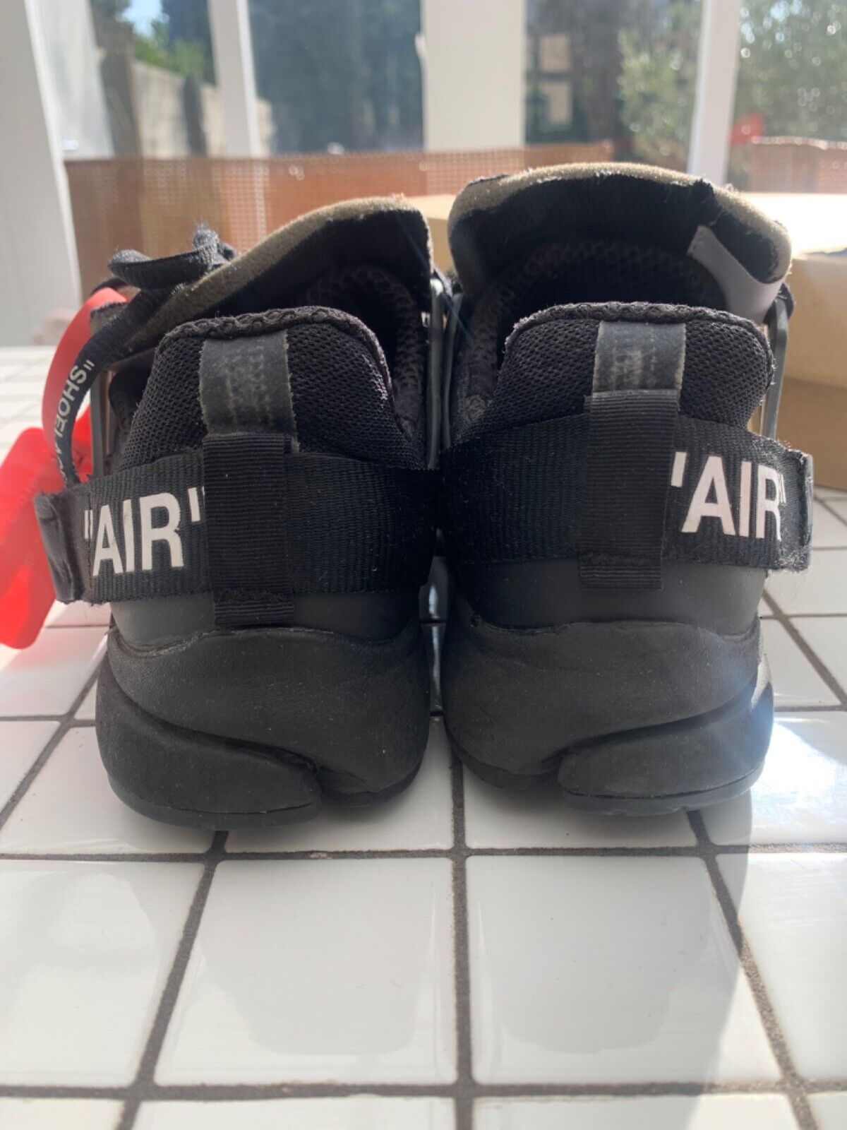 Size 4 - Nike Air Presto x Off-White Low Black