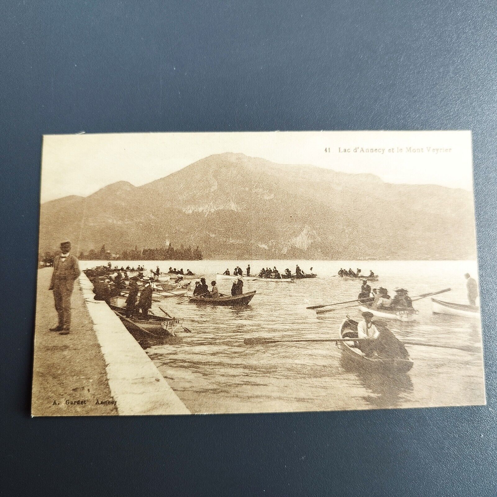 France 13 vintage postcards Annecy