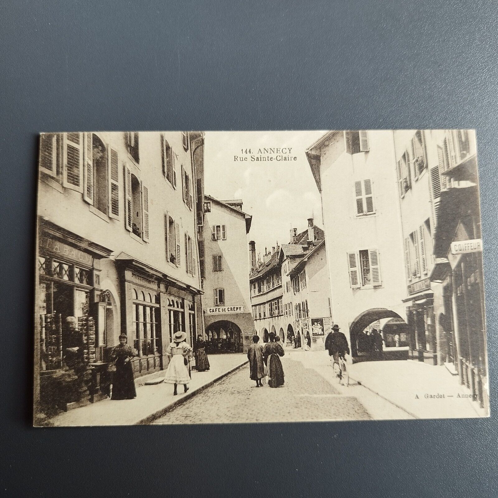 France 13 vintage postcards Annecy