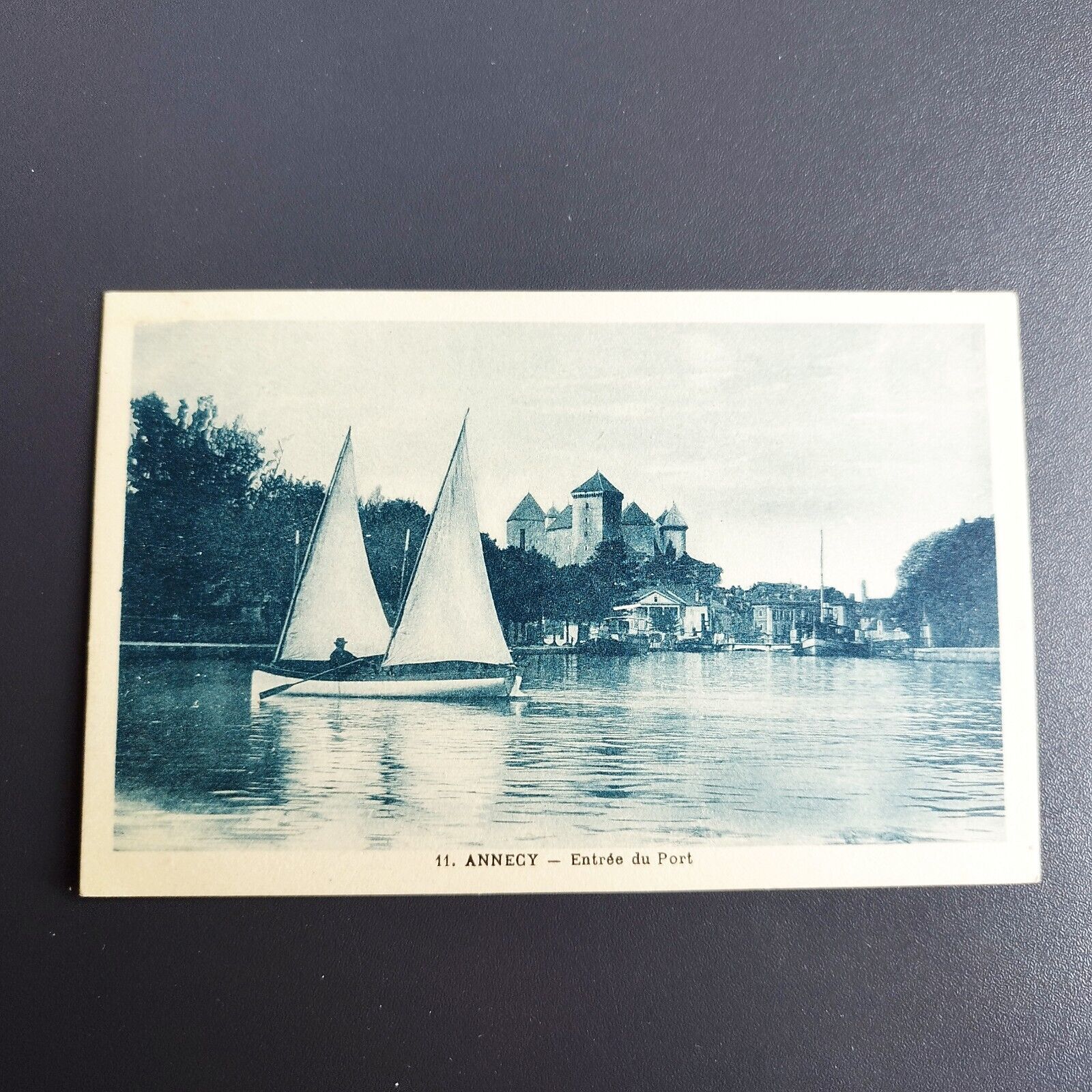 France 13 vintage postcards Annecy