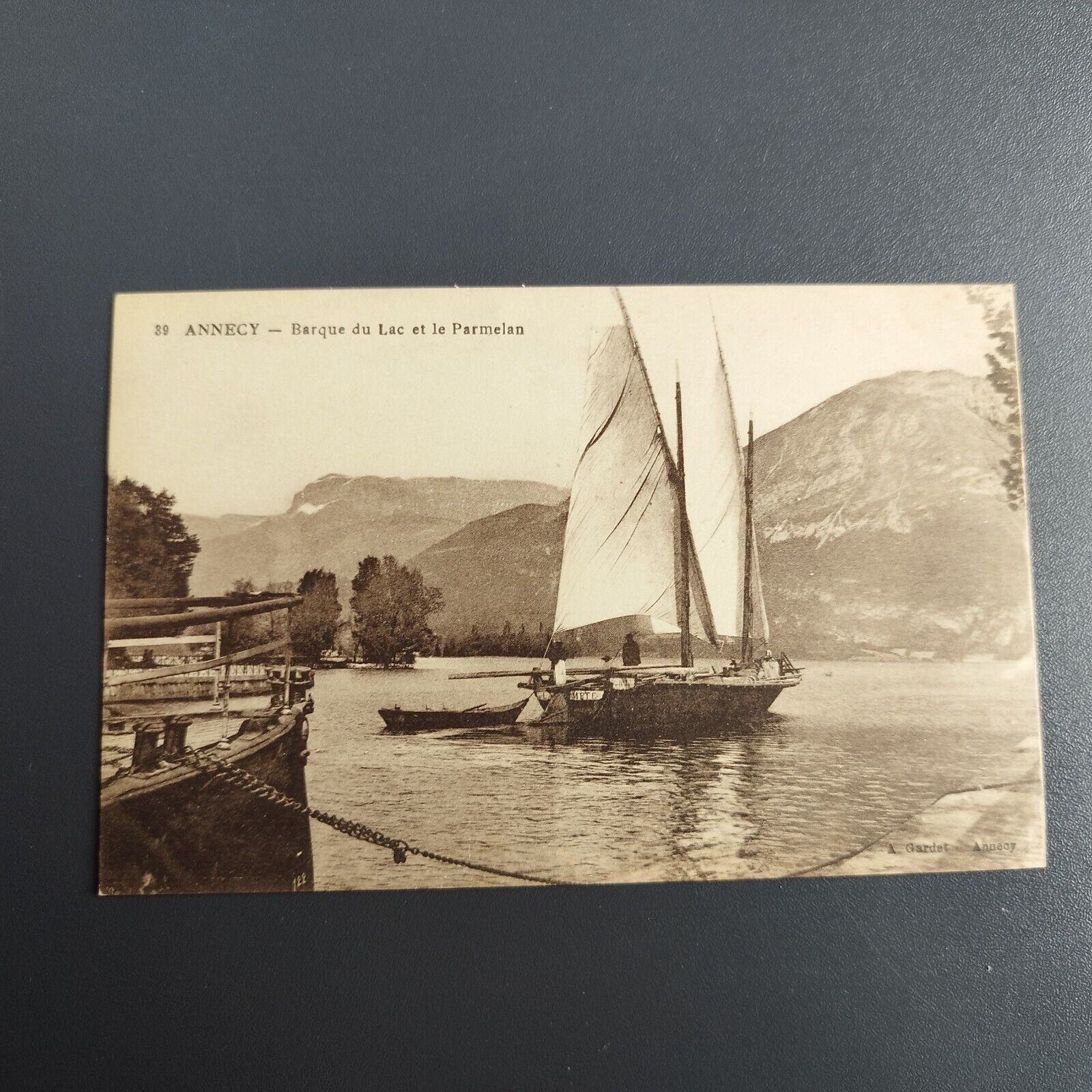 France 13 vintage postcards Annecy