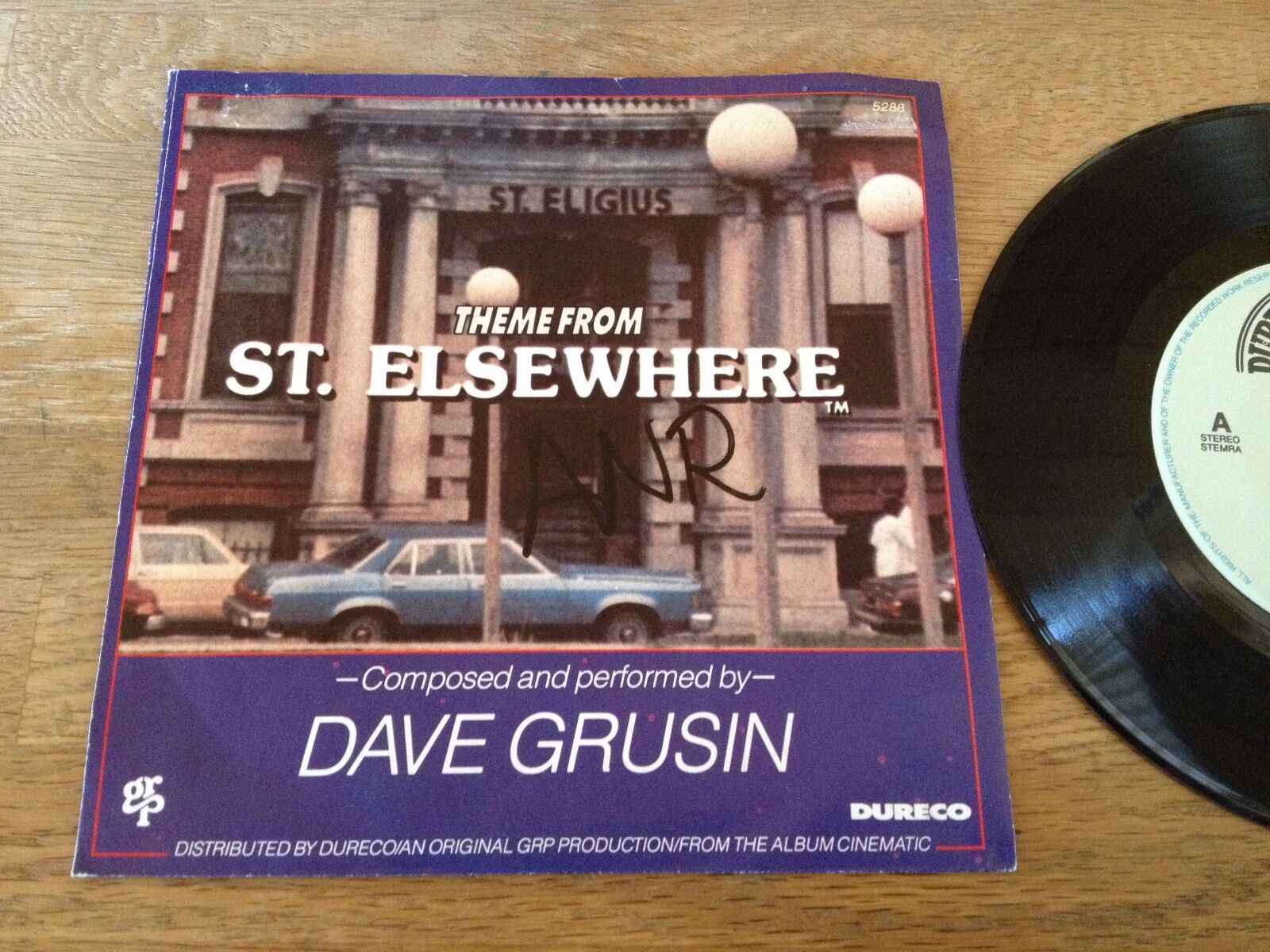 DAVE CRUSIN "THEME FROM ST ELSEWHERE" ORIGINAL SOUNDTRACK 1987 DURECO BENELUX**