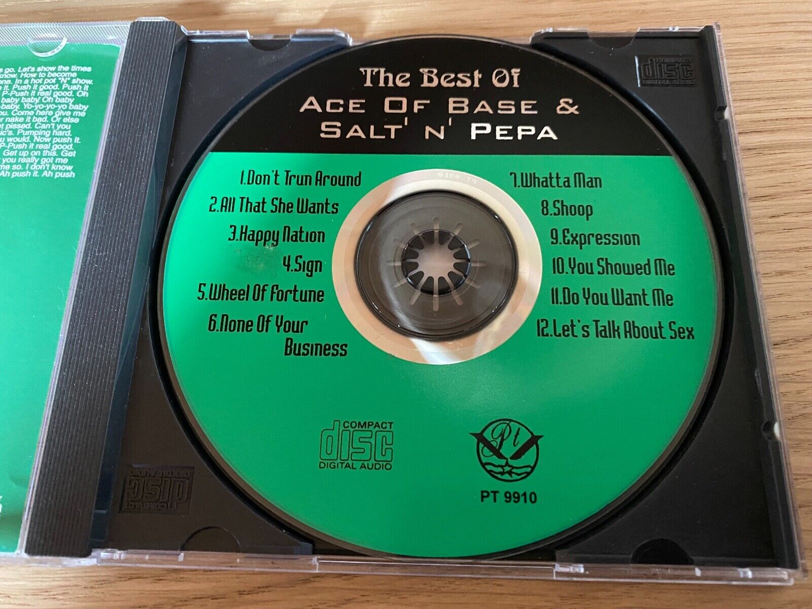 ACE OF BASE  SALT´N´PEPA´ "THE BEST OF" 12 TRACK SPLIT CD ALBUM KUALA LUMPUR OOP