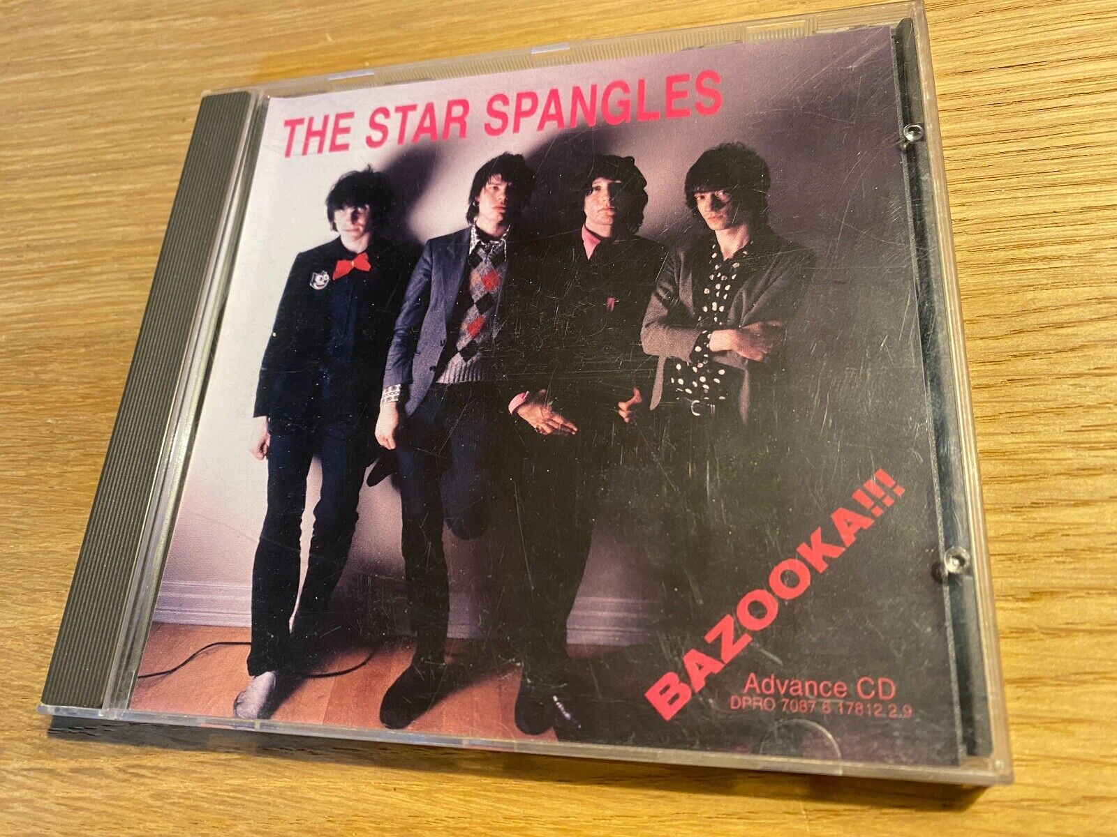 THE STAR SPANGLES "BAZOOKA!!!" PROMOTIONAL CDALBUM 13 TRACK 2003 CAPITOL AMERICA