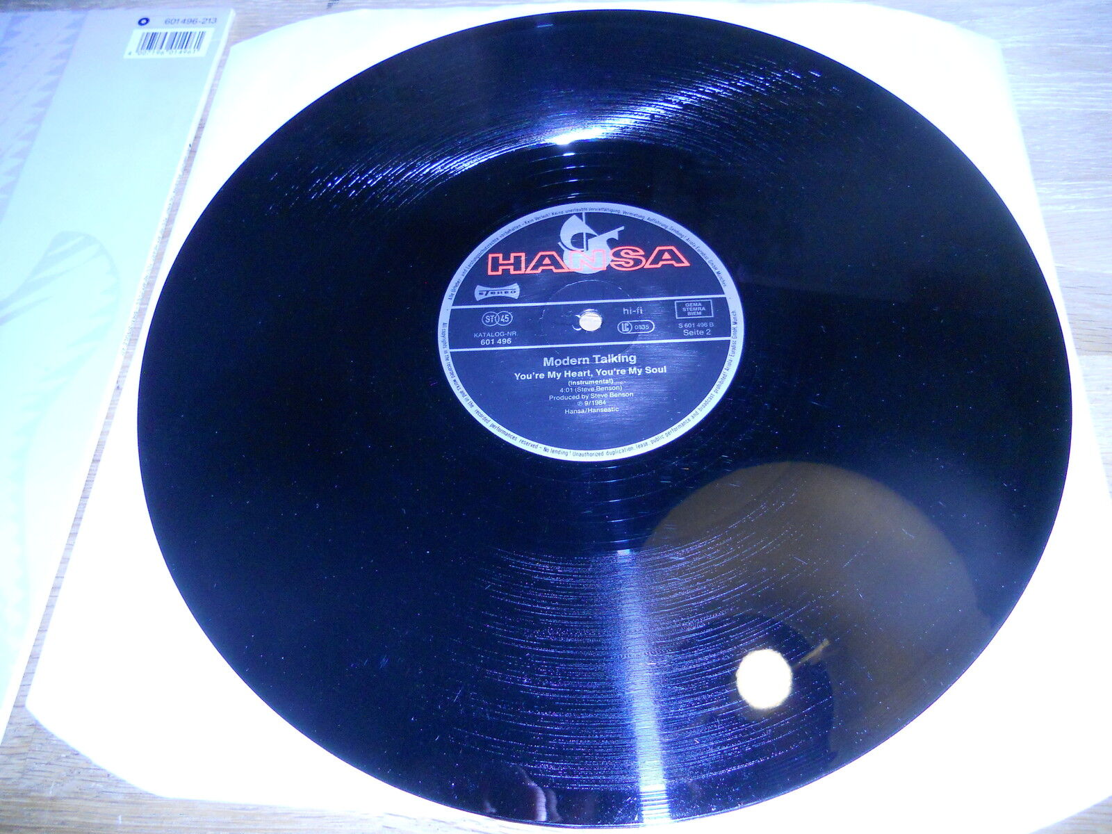 MODERN TALKING "YOURE MY HEART YOURE MY SOUL" 1984 HANSA RECORDS GEMA 12" REMIX