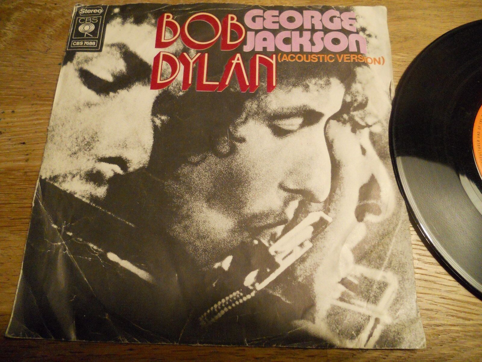 BOB DYLAN "GEORGE JACKSON" BIG BAND  ACOUSTIC VERSIONS DUTCH PRESSING 1971 RARE