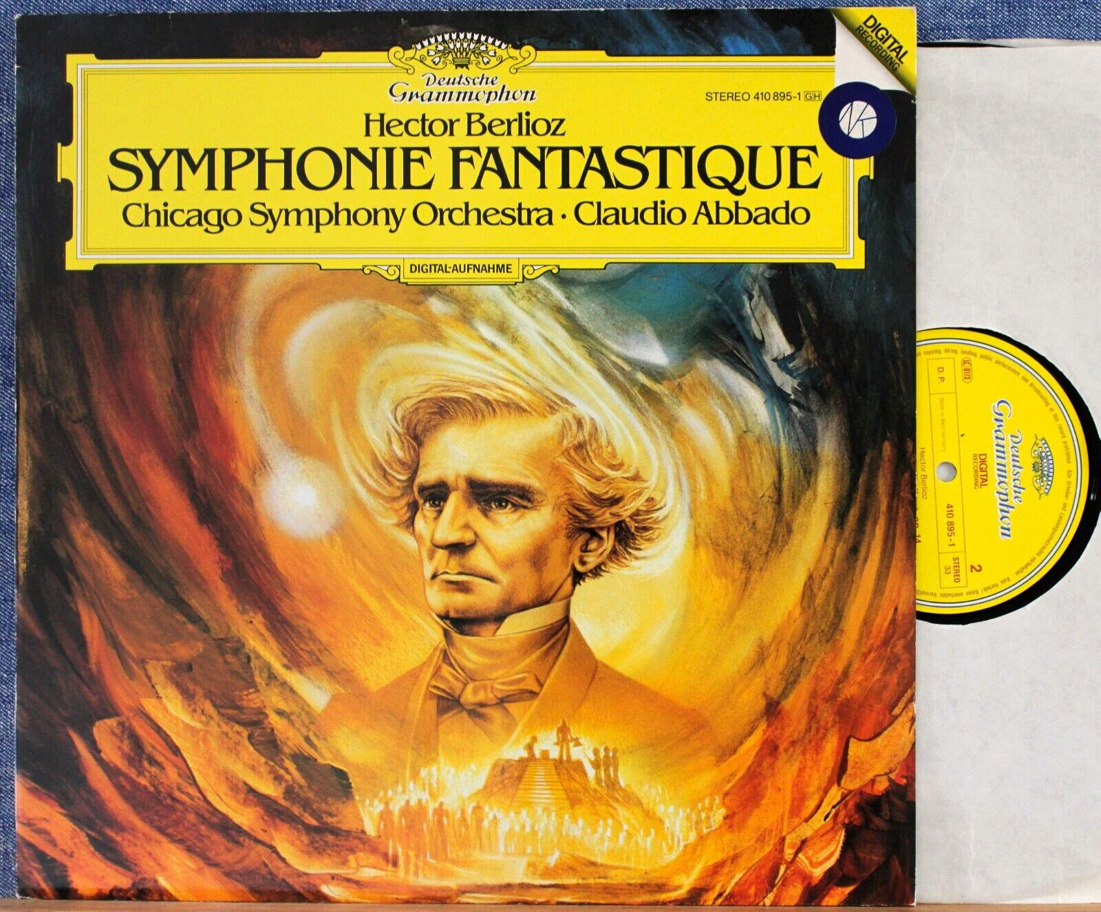 Abbado Berlioz (Symphonie Fantastique) DGG 410 895 dig NM