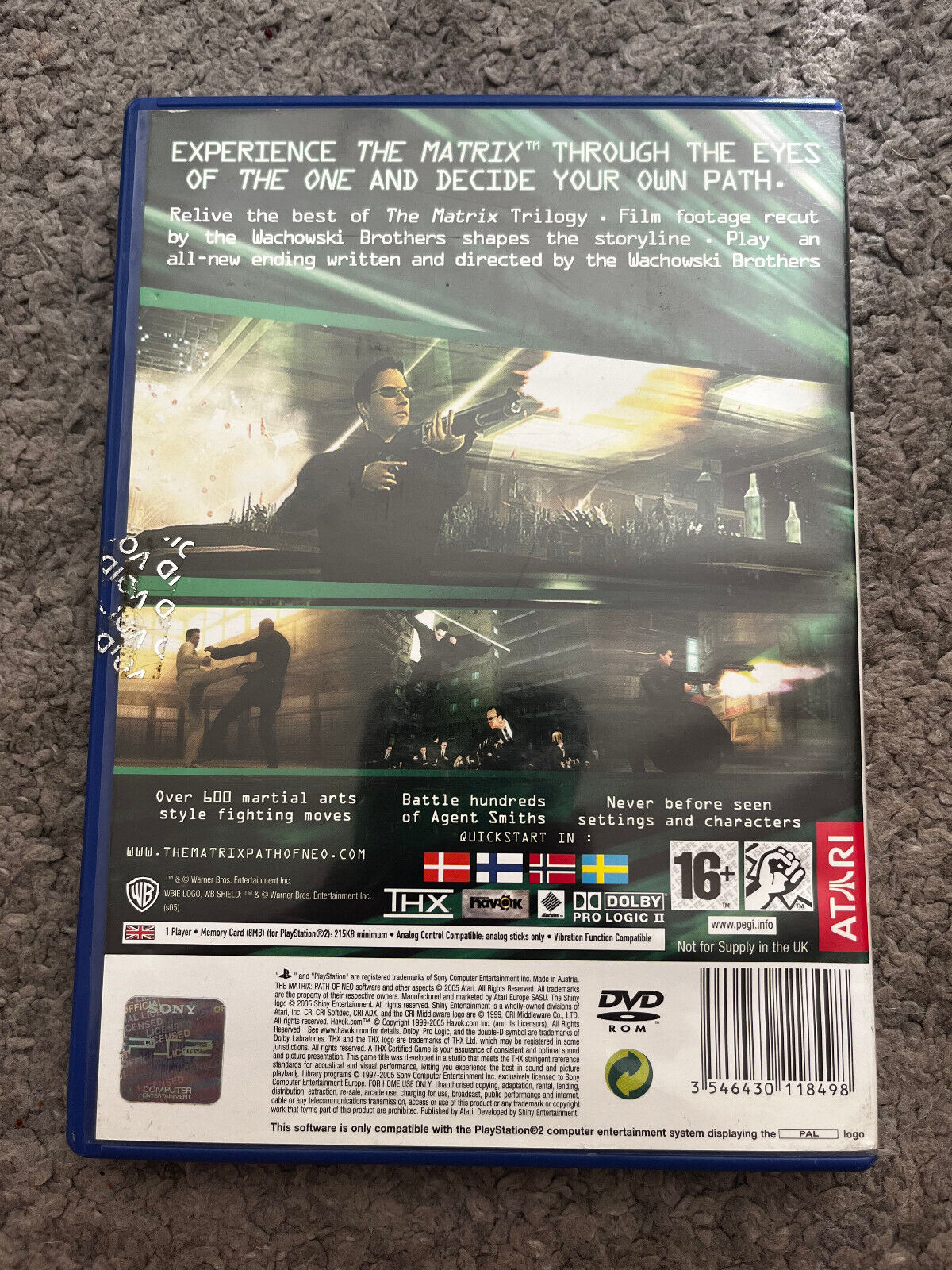 Matrix: Path of Neo (Sony PlayStation 2 2005)