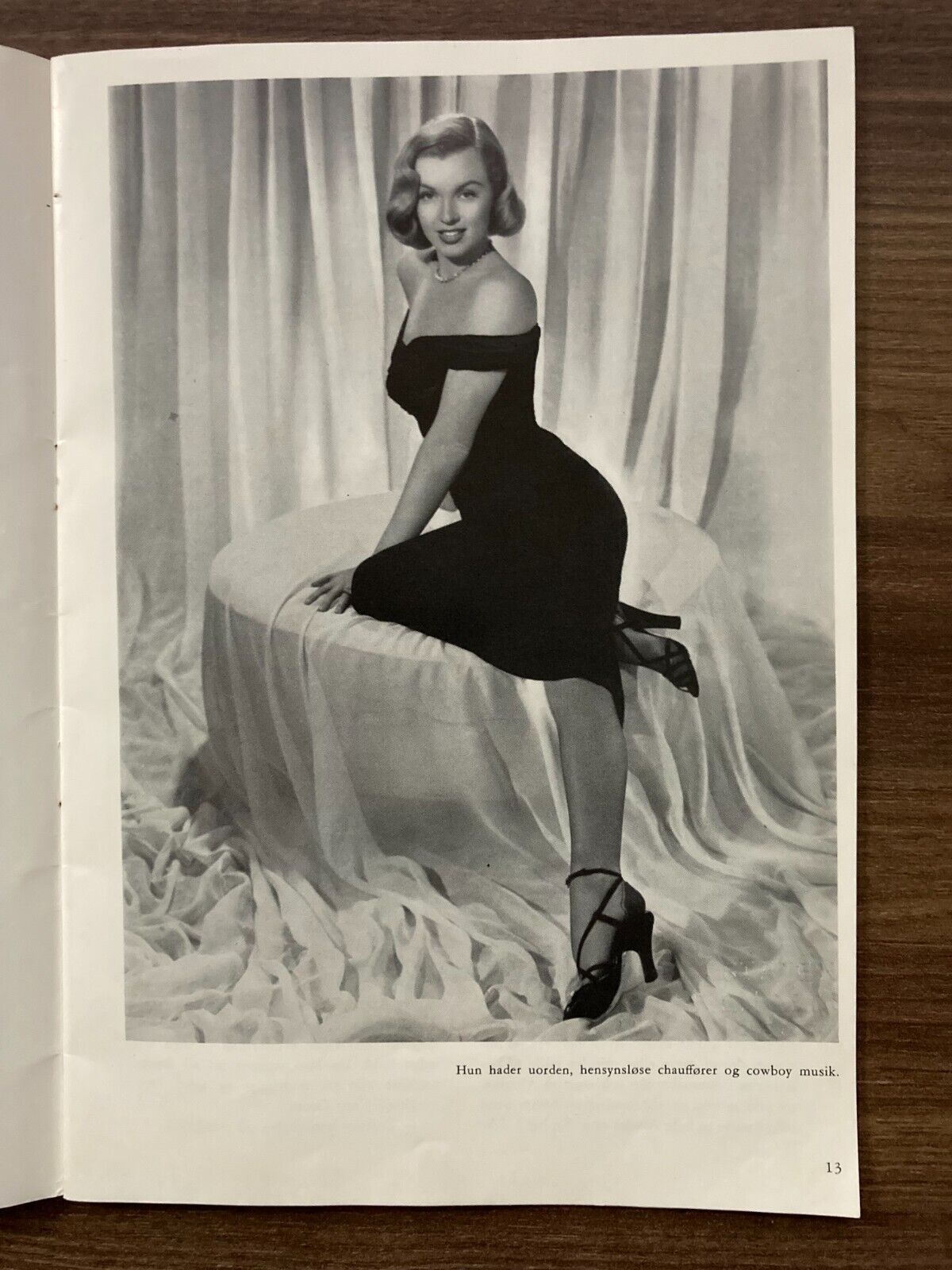 Marilyn Monroe Rare Original Danish Booklet "En Amerikansk Sukces" 1952 32 Pages