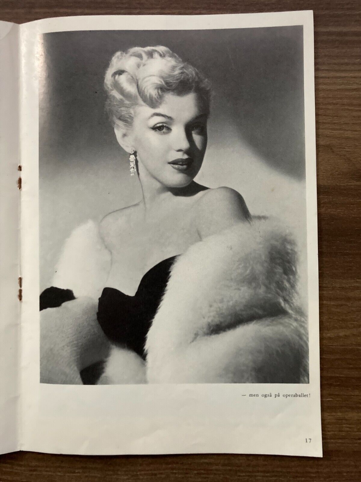 Marilyn Monroe Rare Original Danish Booklet "En Amerikansk Sukces" 1952 32 Pages