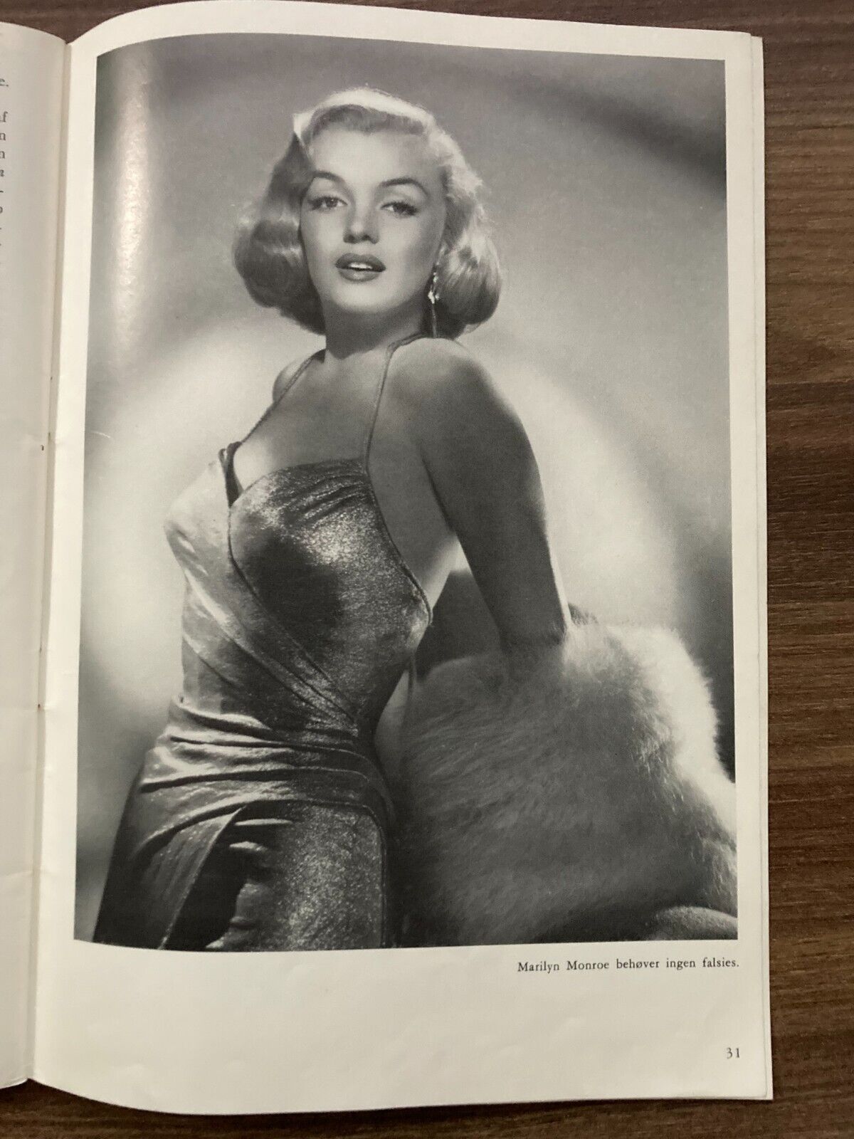 Marilyn Monroe Rare Original Danish Booklet "En Amerikansk Sukces" 1952 32 Pages