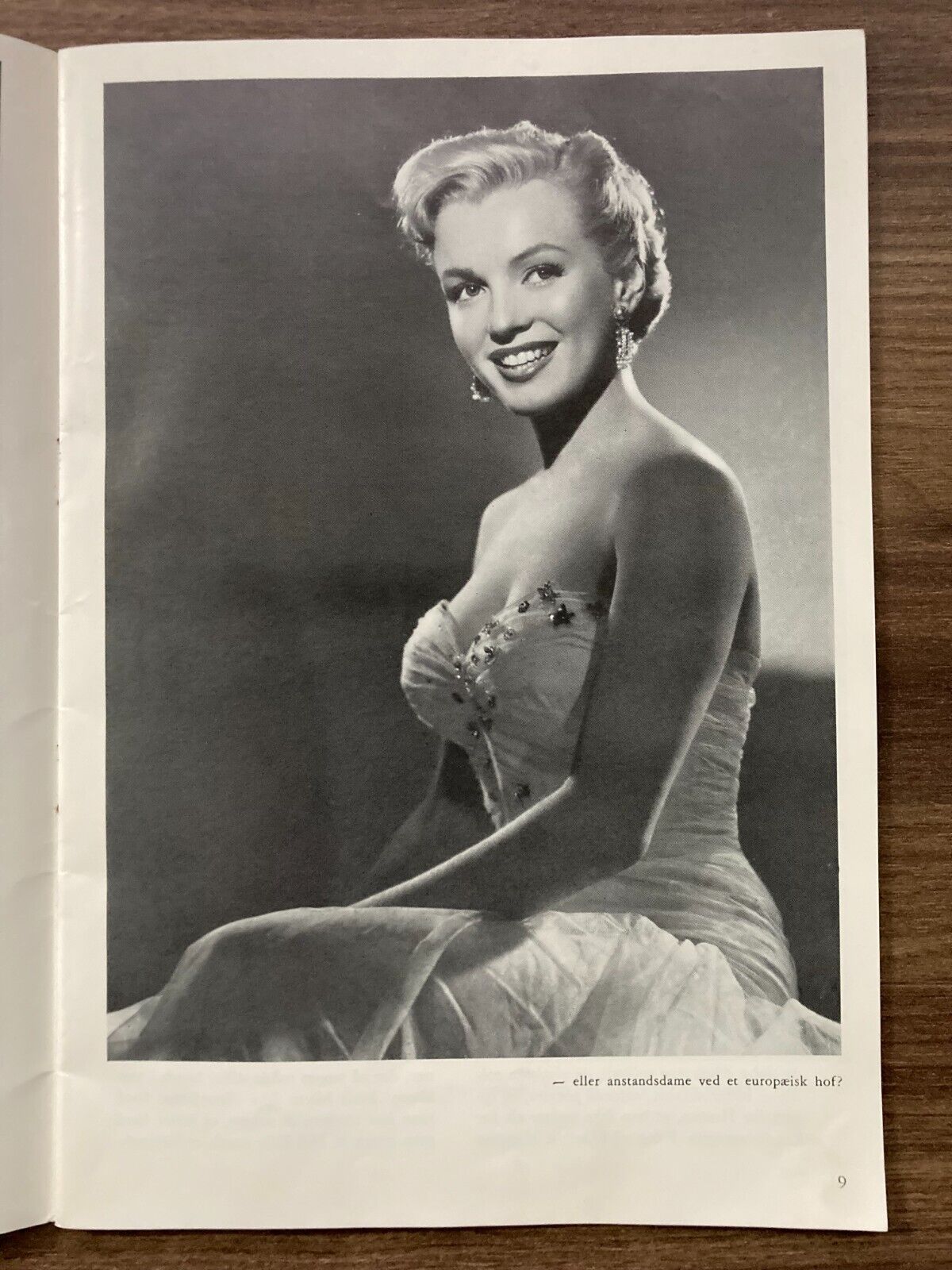 Marilyn Monroe Rare Original Danish Booklet "En Amerikansk Sukces" 1952 32 Pages