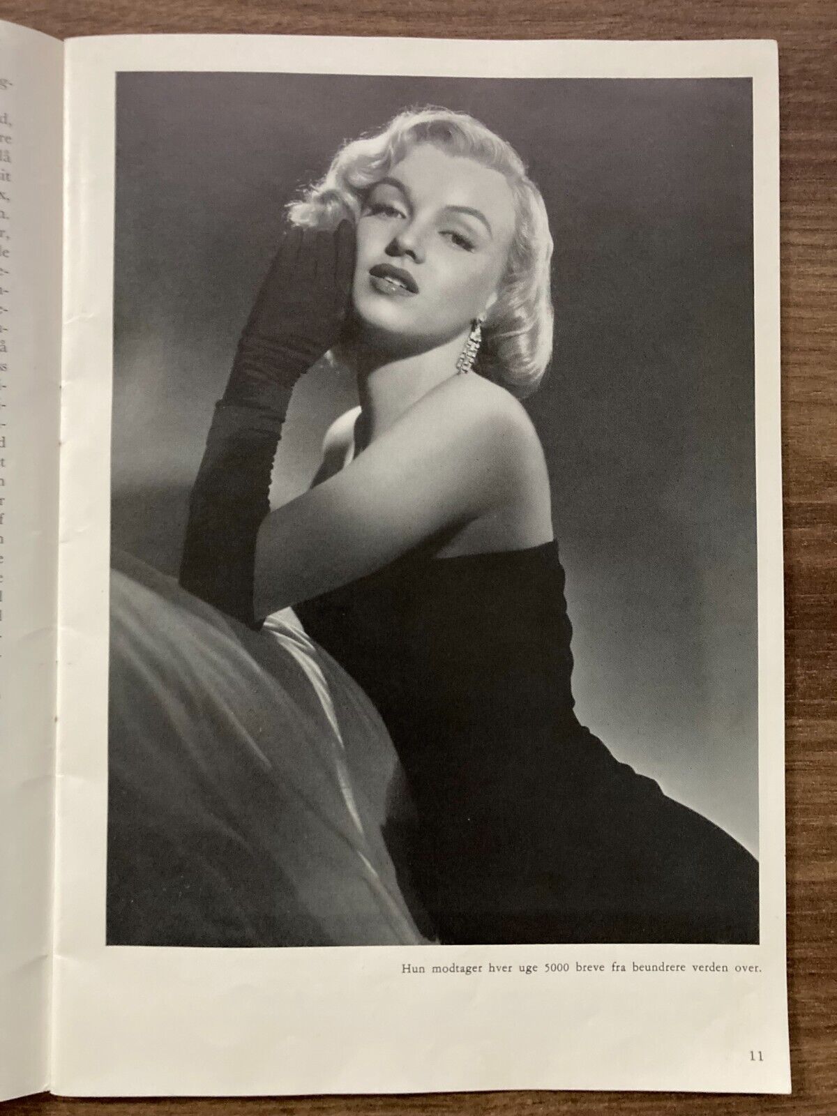 Marilyn Monroe Rare Original Danish Booklet "En Amerikansk Sukces" 1952 32 Pages