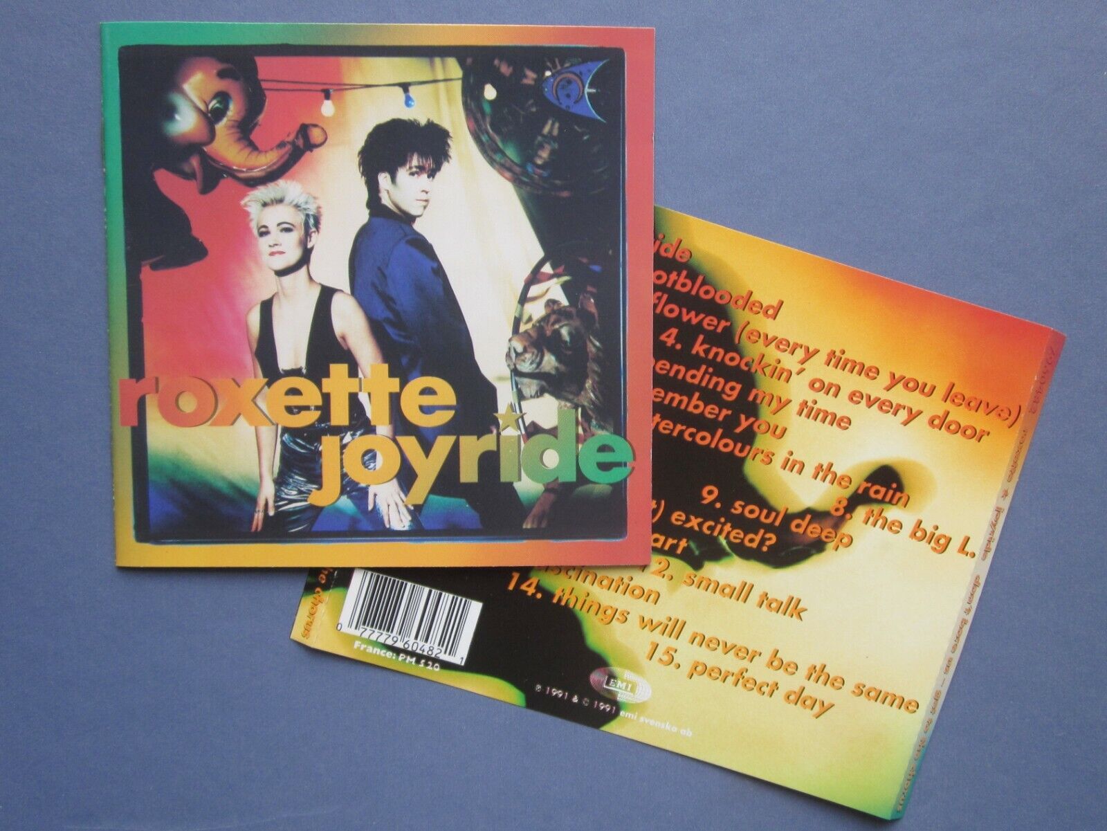 Roxette – Joyride EMI – 7960482 Nur Booklet - KEINE CD