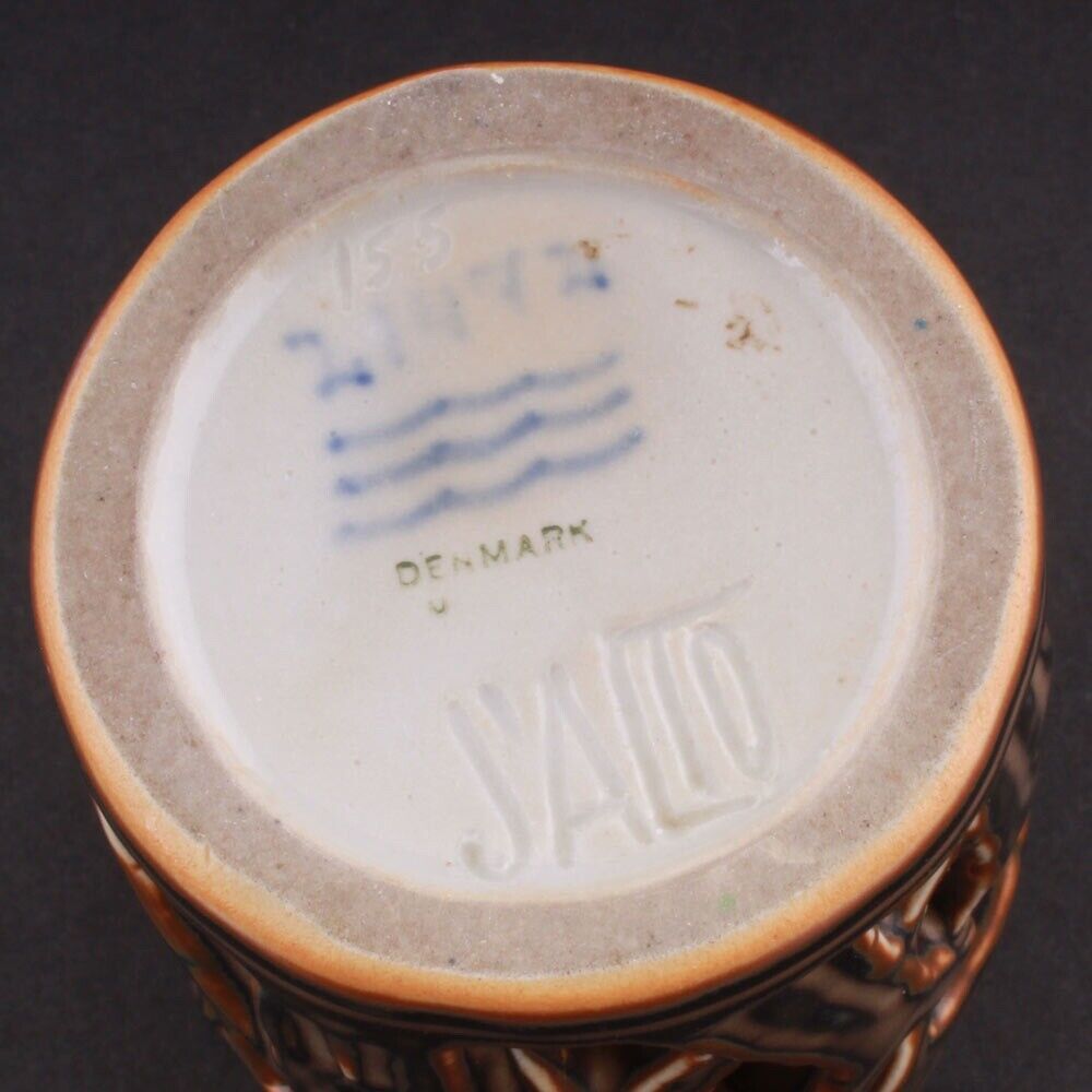 Axel Salto / Royal Copenhagen Brown Stoneware / Porcelain Ceramic DENMARK