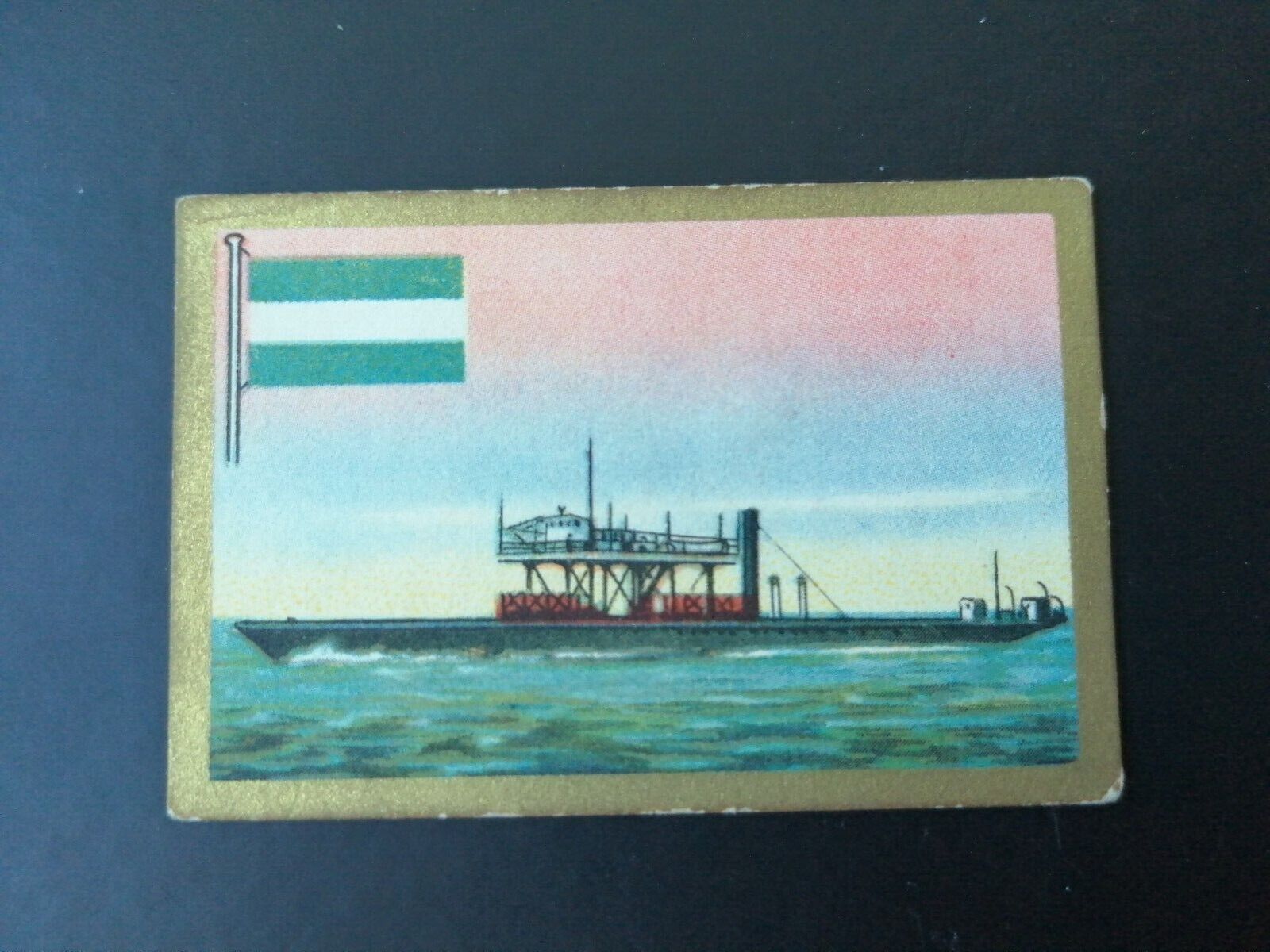 German SABA tobacco ship trading card 1931-33No 103 Argentina