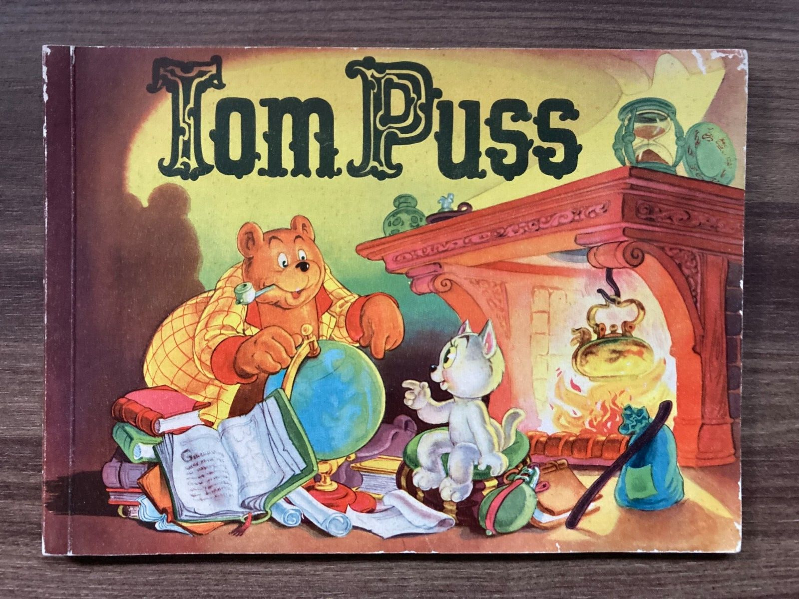 1952 Tom Puss Danish Trading Card Album by OTA - Complete Set with 85 Cards