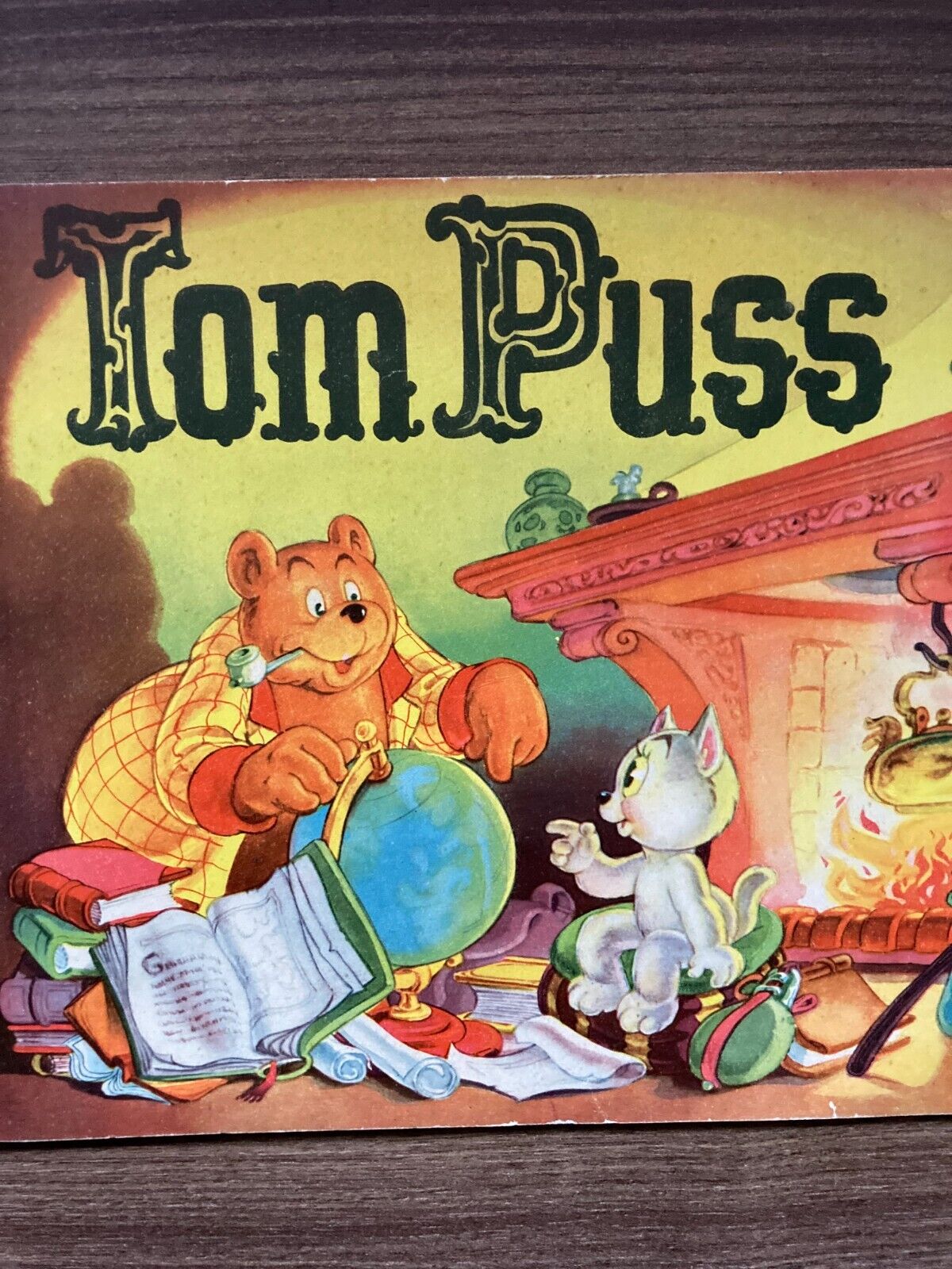 1952 Tom Puss Danish Trading Card Album by OTA - Complete Set with 85 Cards