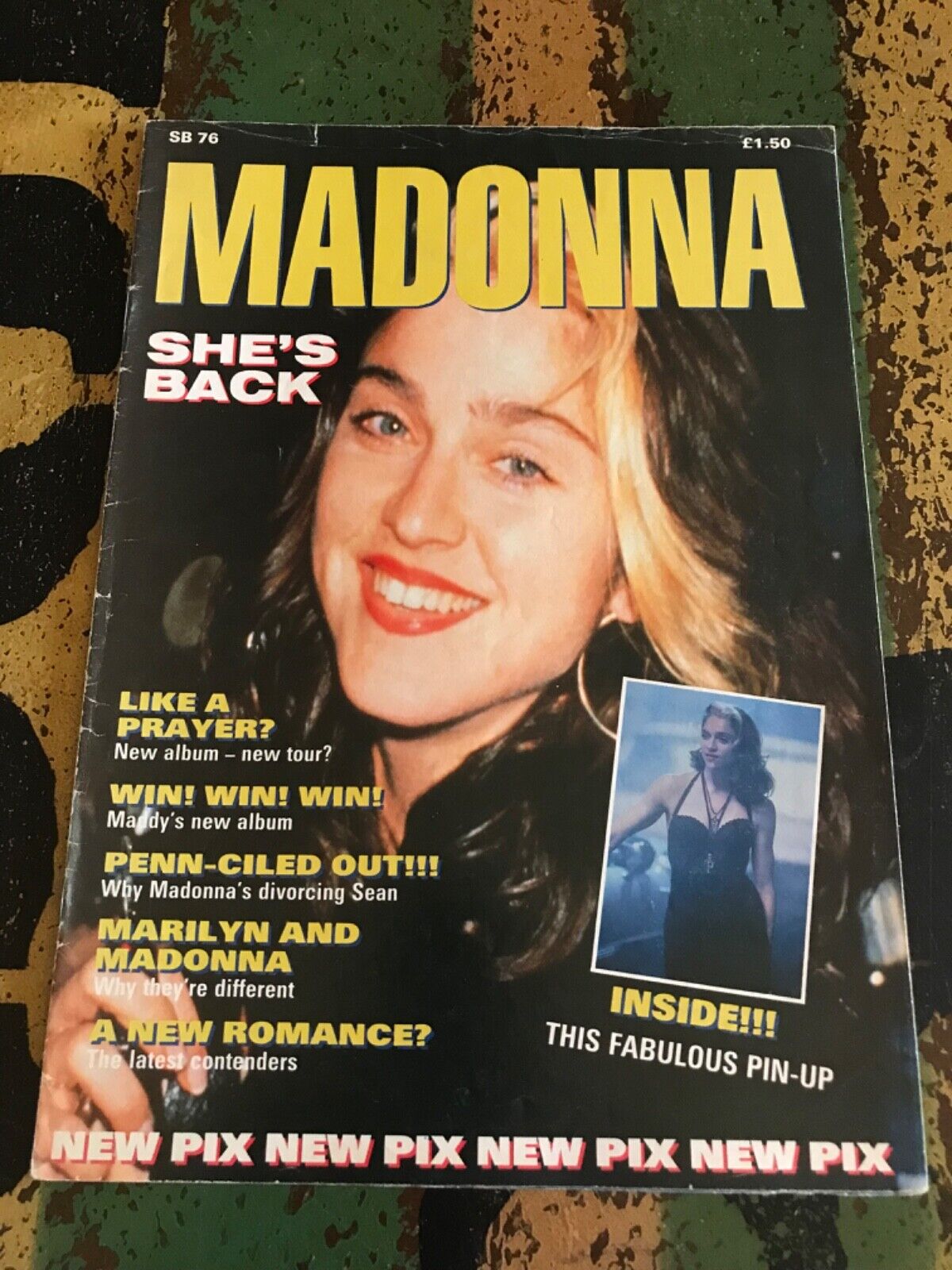 Madonna She`s Back 1989 Special Magazine UK