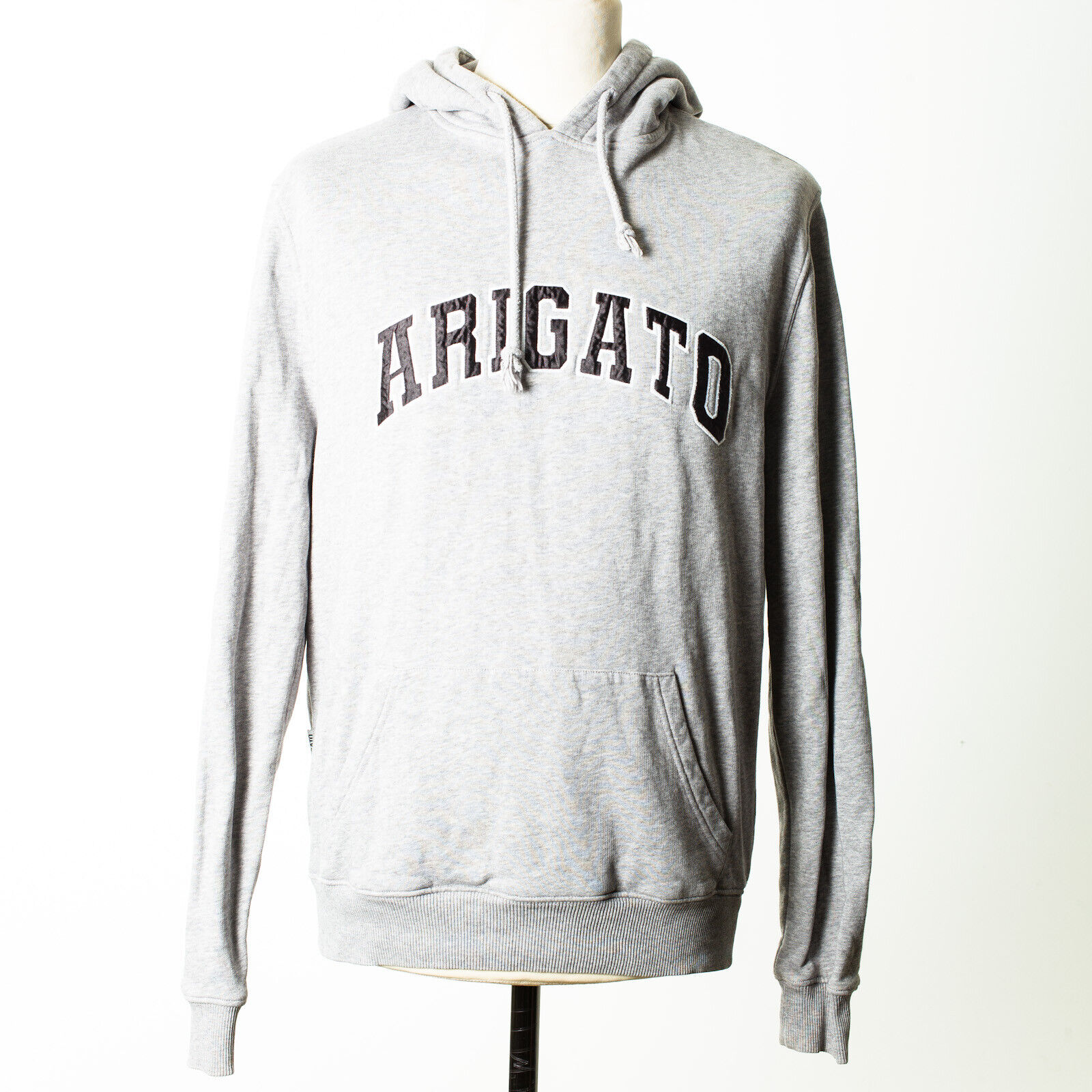 AXEL ARIGATO Gray Melange Hoodie Size S