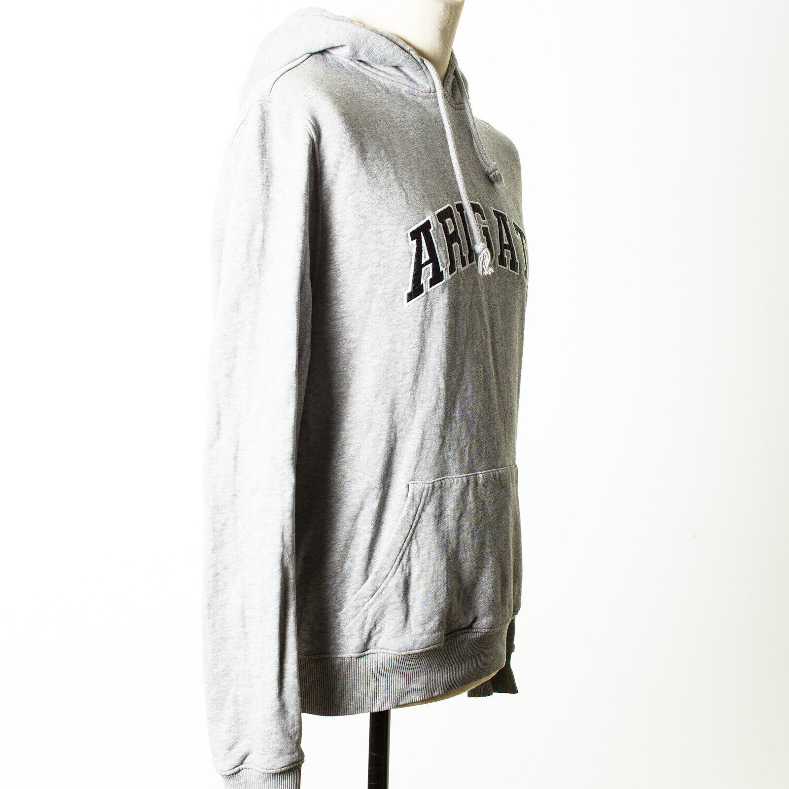 AXEL ARIGATO Gray Melange Hoodie Size S