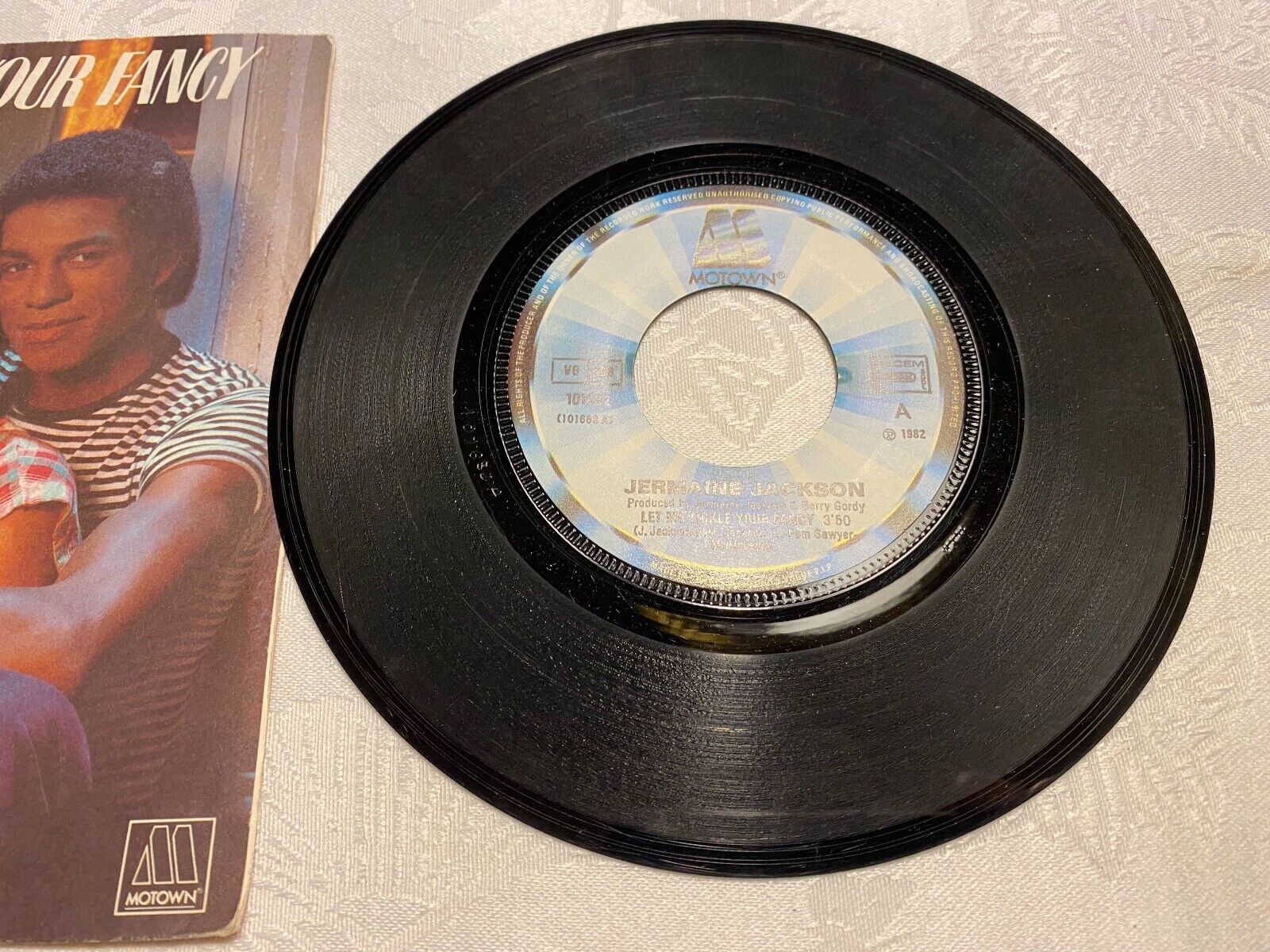 JERMAINE JACKSON "LET ME TICKLE YOUR FANCY / MAYBE NEXT TIME" MOTOWN RECORDS 7"*