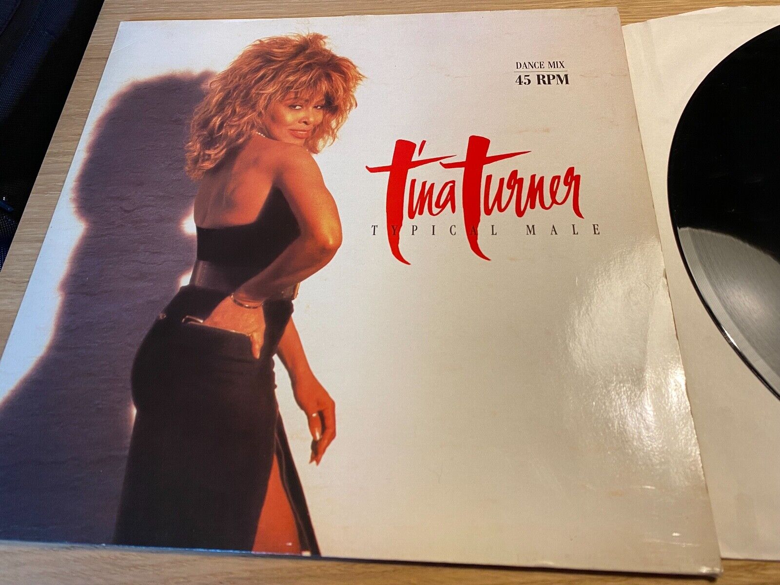 TINA TURNER "TYPICAL MALE" EXTENDED REMIXES 1986 CAPITOL RECORDS GERMAN PRESSING