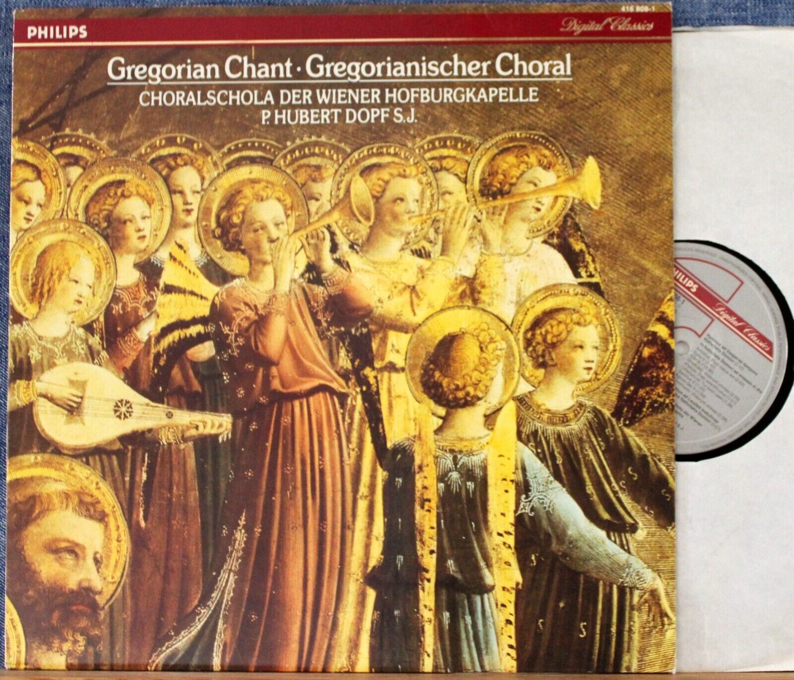 Dopf Gregorian Chant Philips 416 808 dig NM