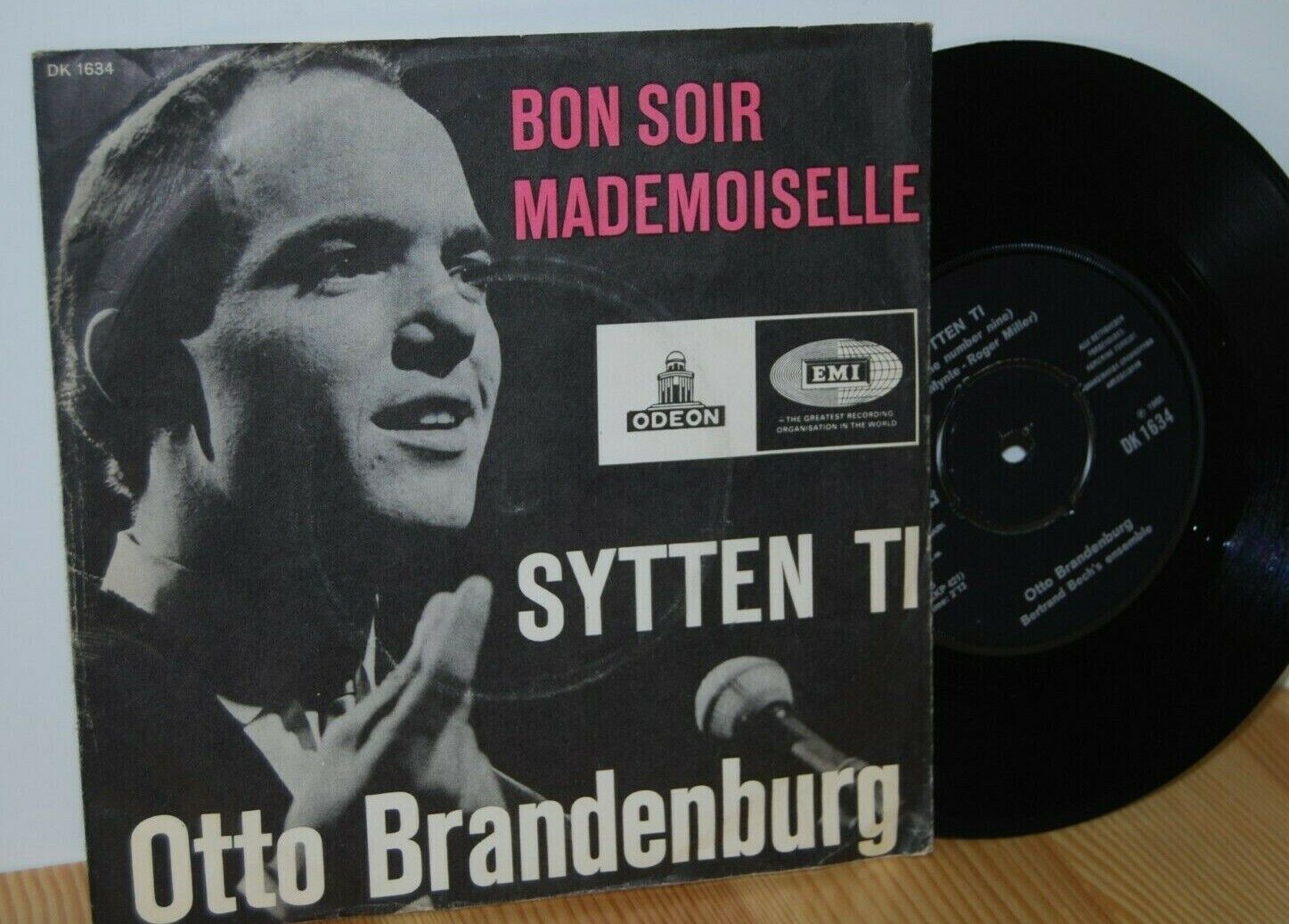 OTTO BRANDENBURG Bon Soir Mademoiselle 45 danish rare