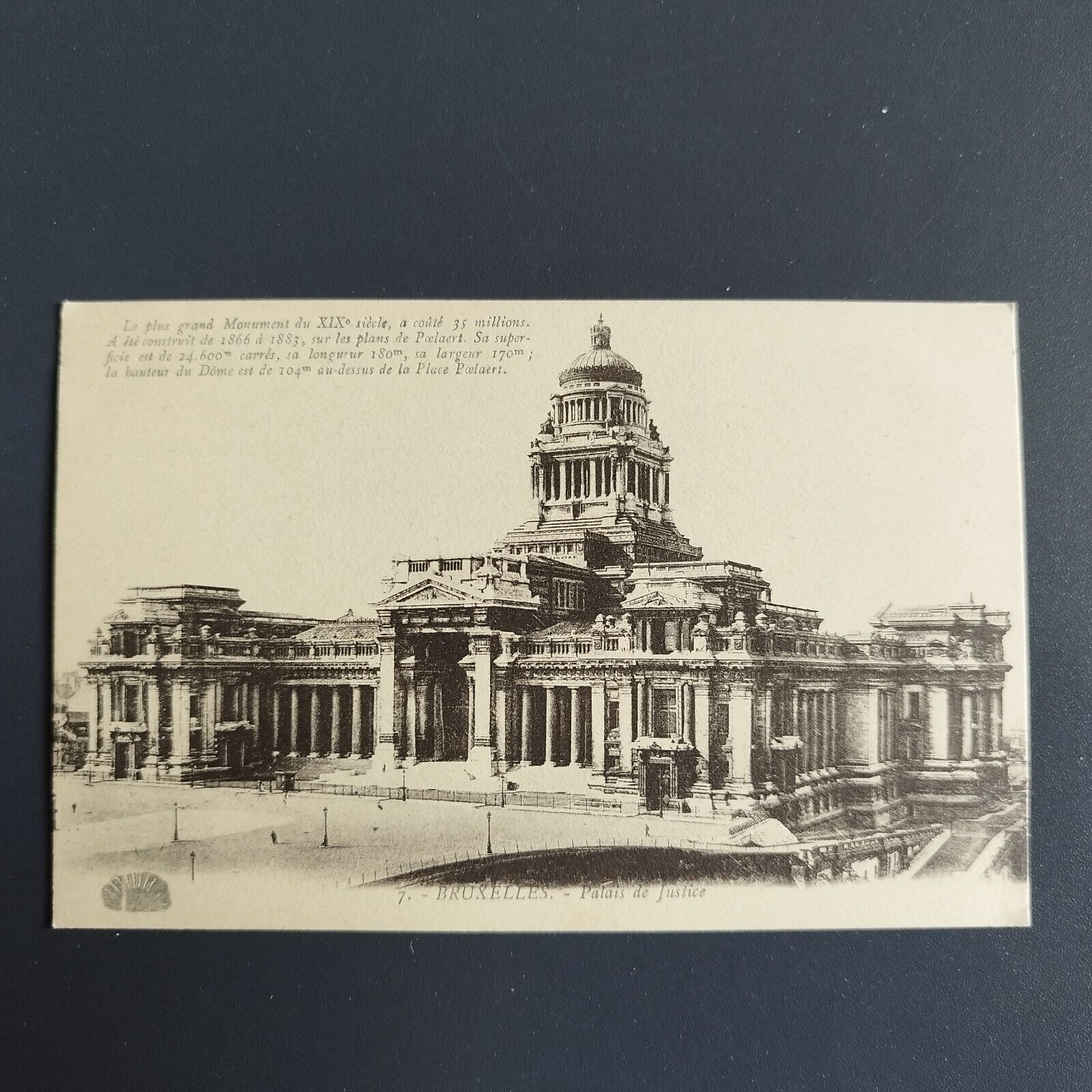 Belgium-no 7-Bruxelles - Palais de Justice- 1910s