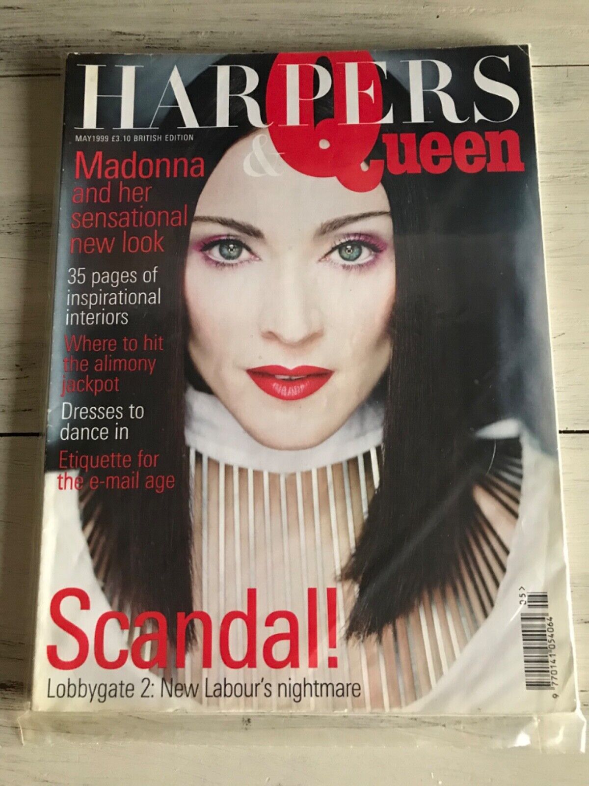 Madonna Harper`s  Queen Magazine UK 1999