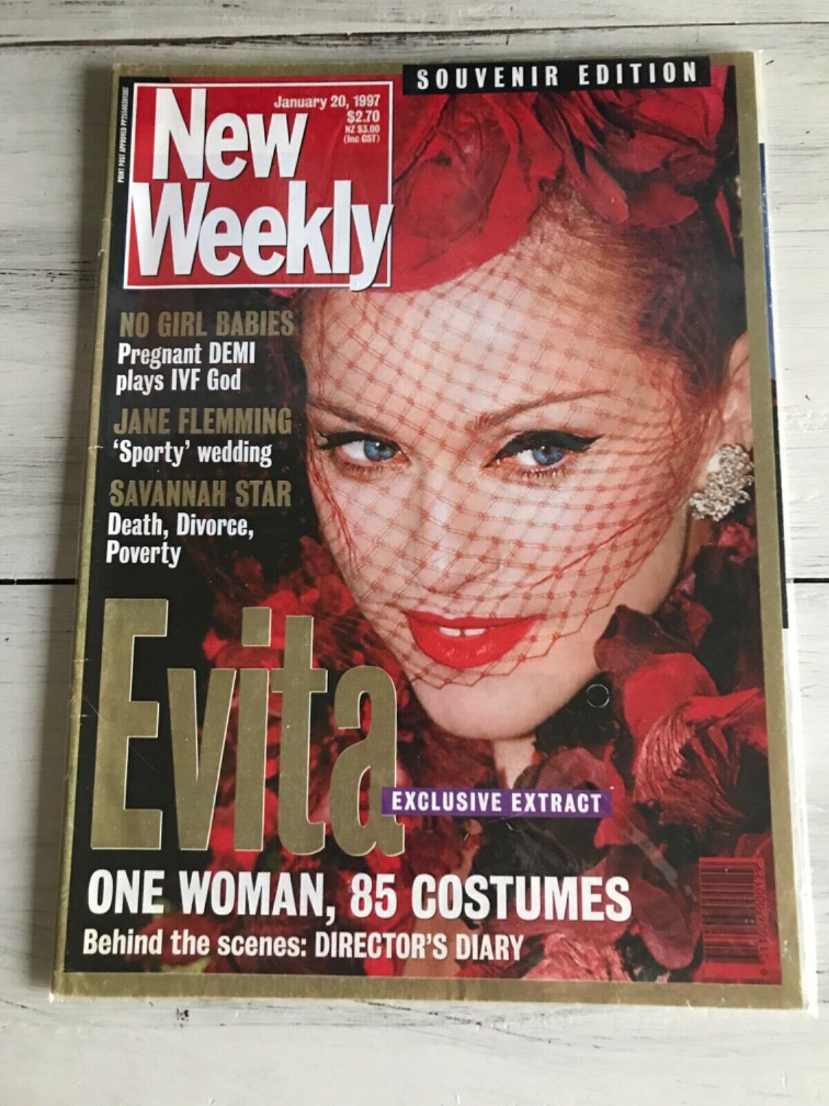 Madonna New Weekly Magazine 1997 Australia