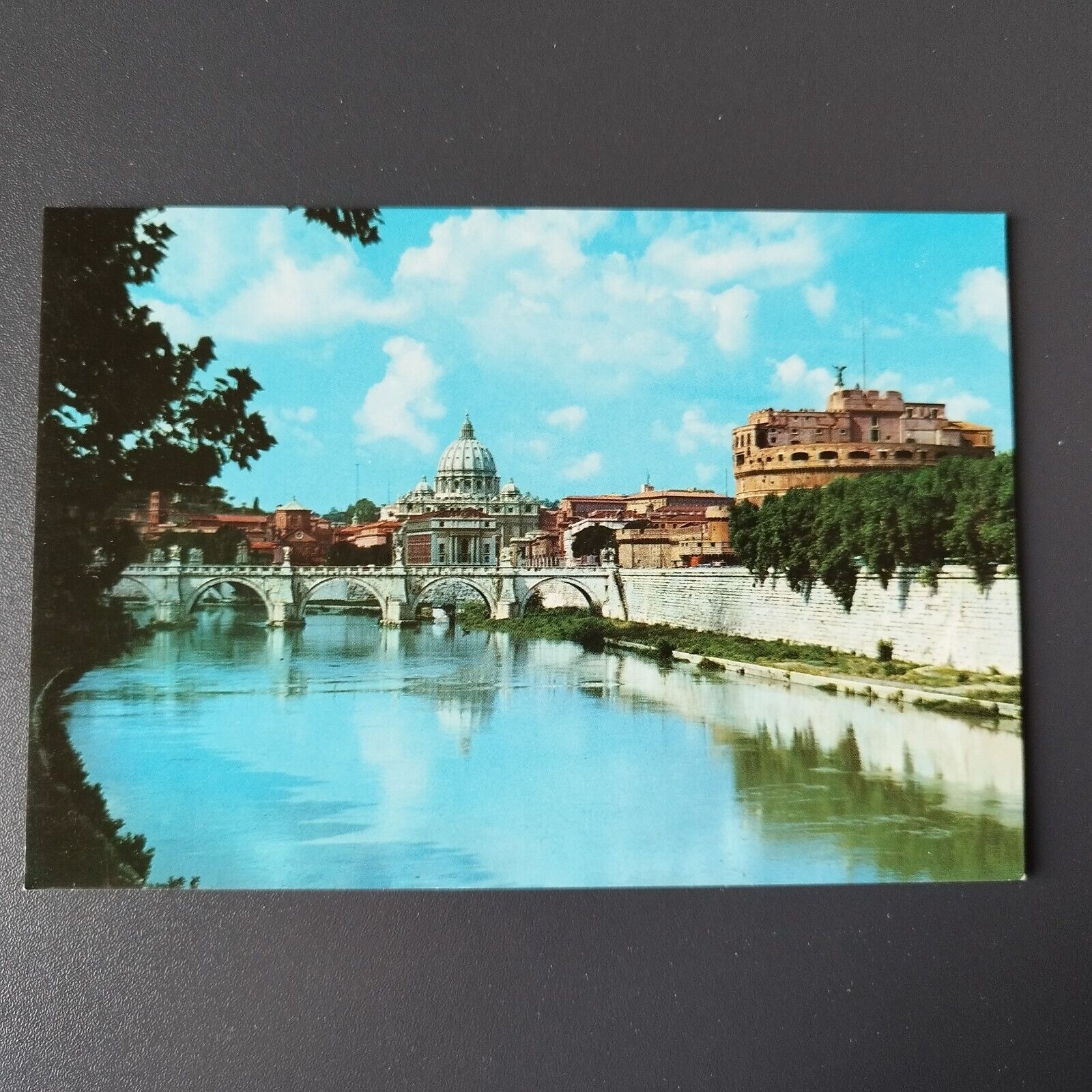 Italy Roma / Rome Ponte e Castel SAngelo 