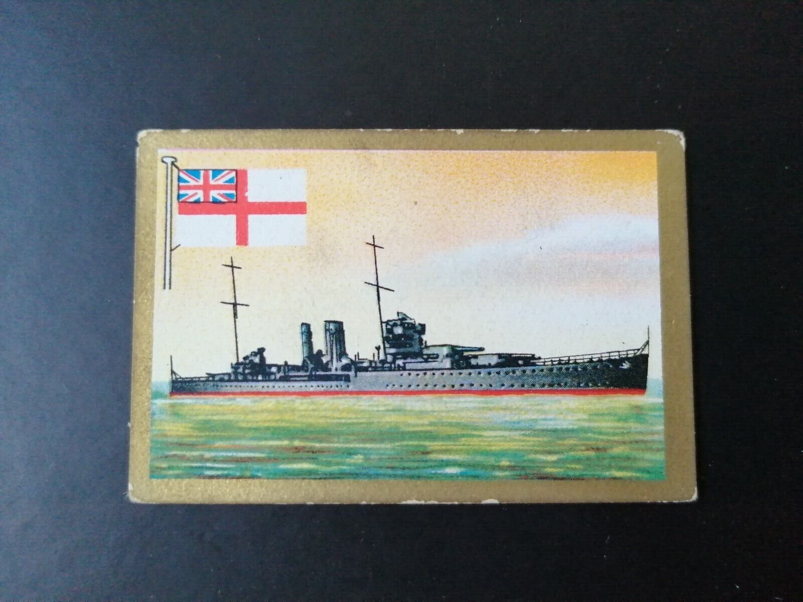 German SABA tobacco ship trading card 1931-33No 181 "York" England