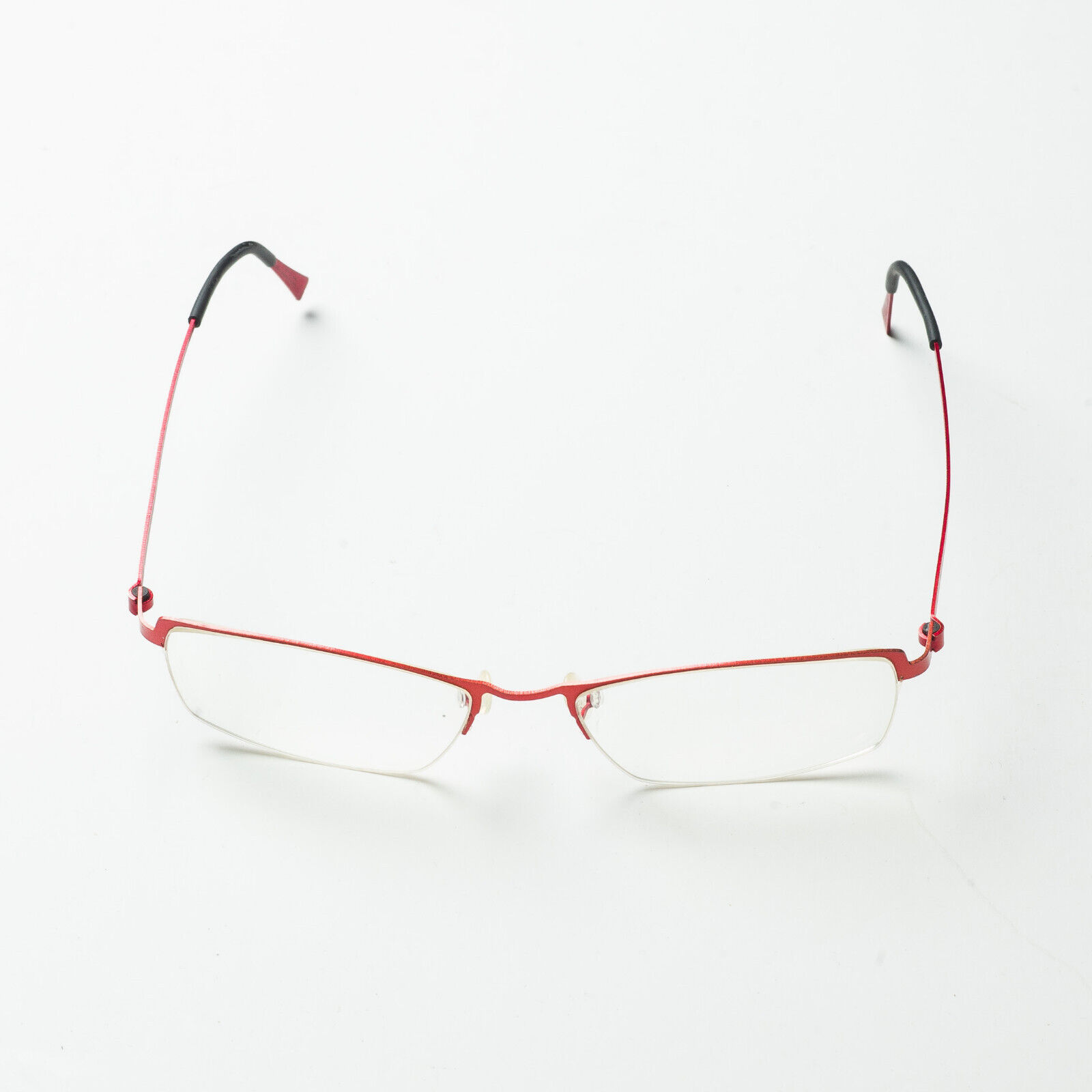 LINDBERG 7155 Metallic Red Titanium Glasses Made in Denmark