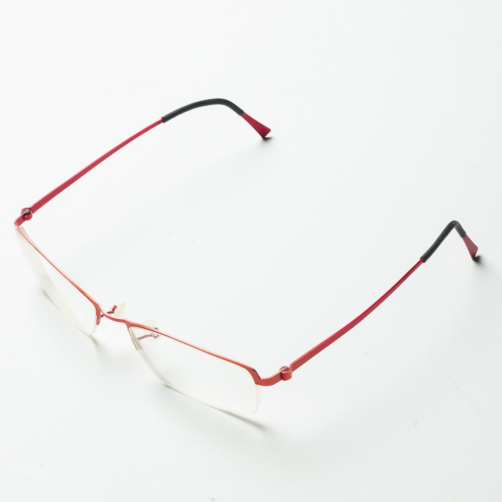 LINDBERG 7155 Metallic Red Titanium Glasses Made in Denmark